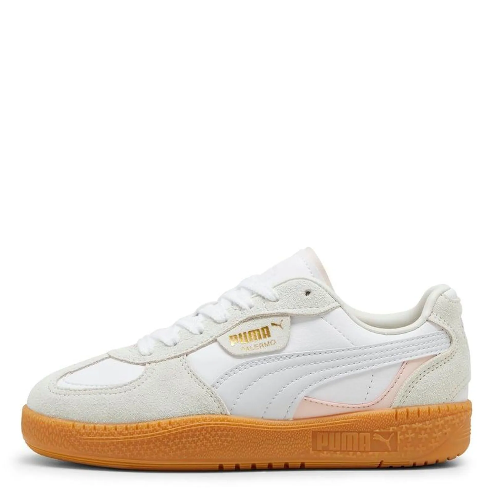 Palermo Moda Zapatilla Urbana Mujer Cuero Blanco Puma