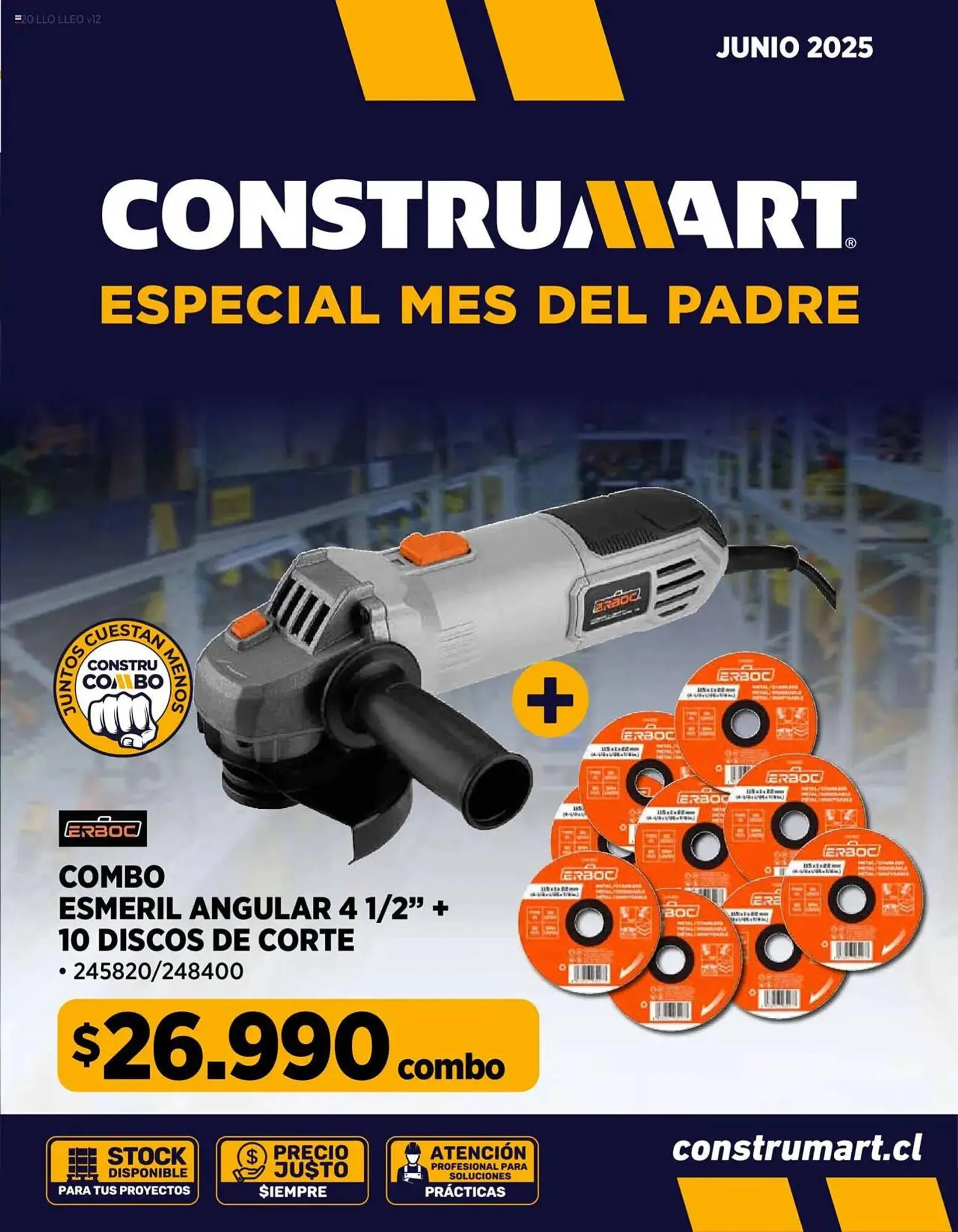 Catálogo de Catálogo Construmart 10 de junio al 1 de julio 2025 - Página 1