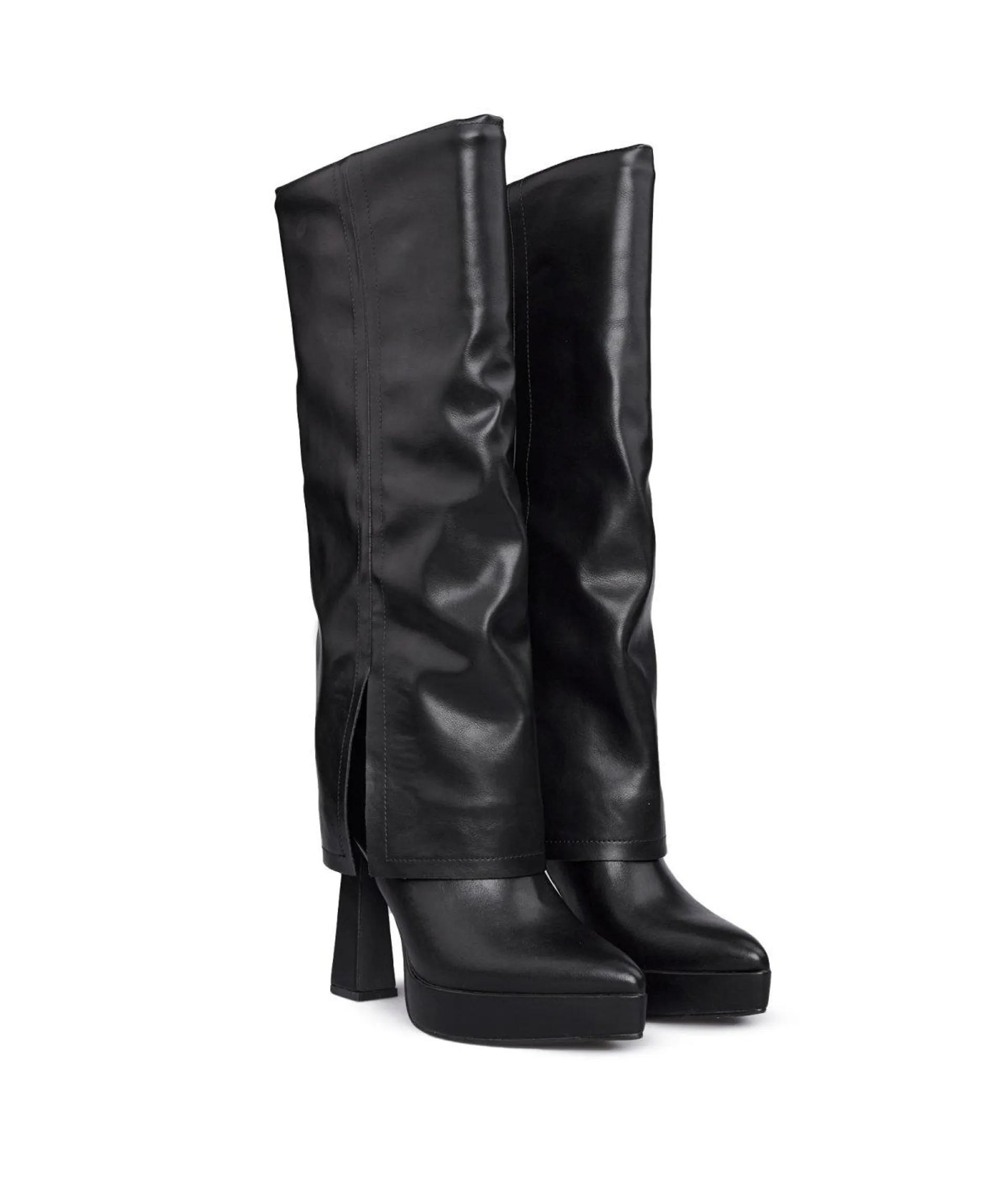 Botas Mujer 1723 Efecto Cuero