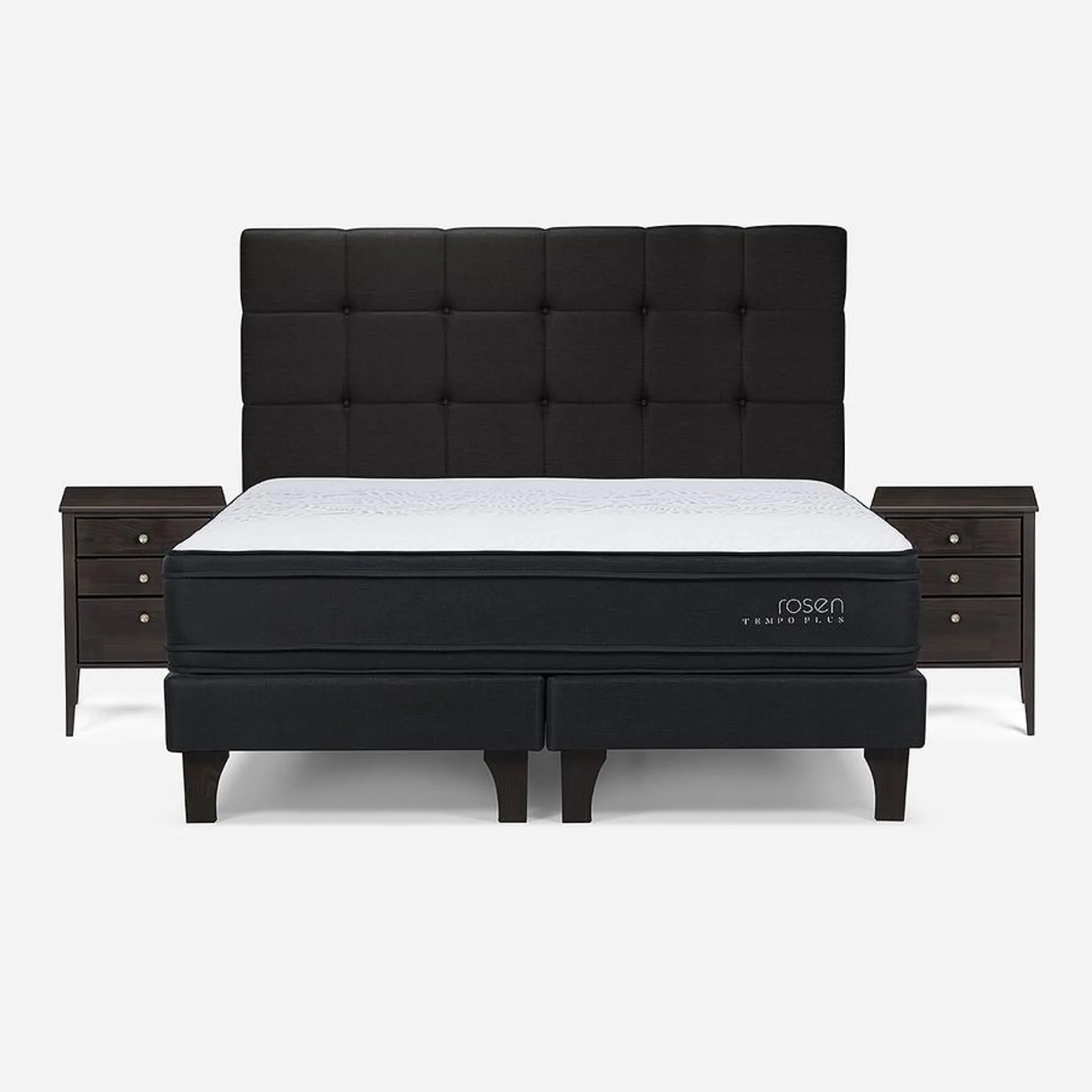 Cama Tempo Plus Super King + Muebles Issey