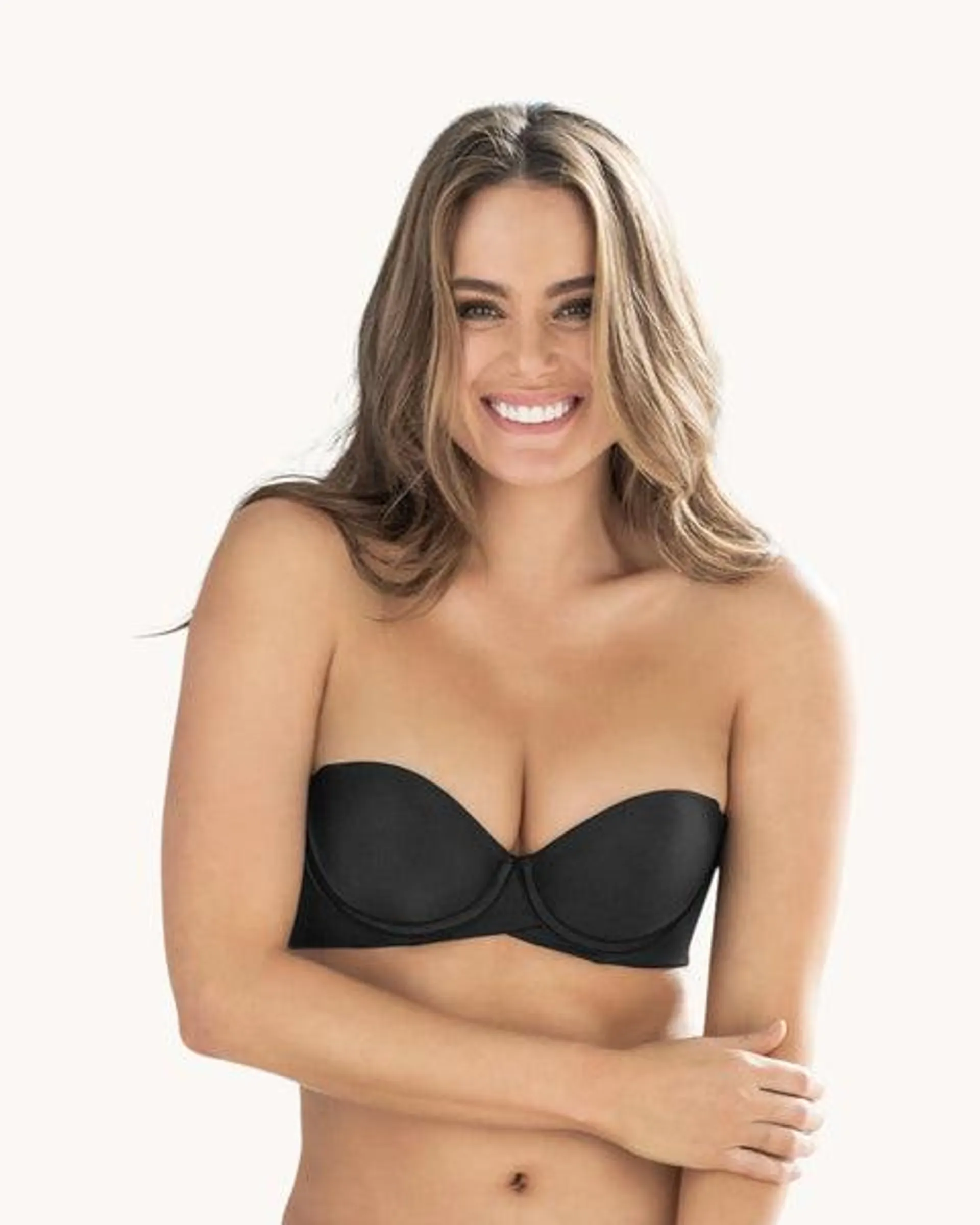 Sostén strapless Magic Up de doble realce que aumenta dos tallas de copa