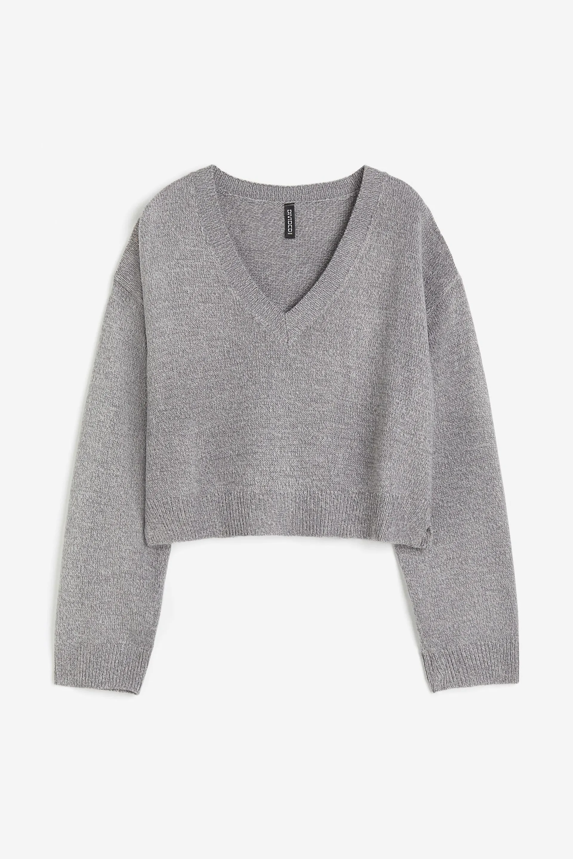 Sweater con escote en V