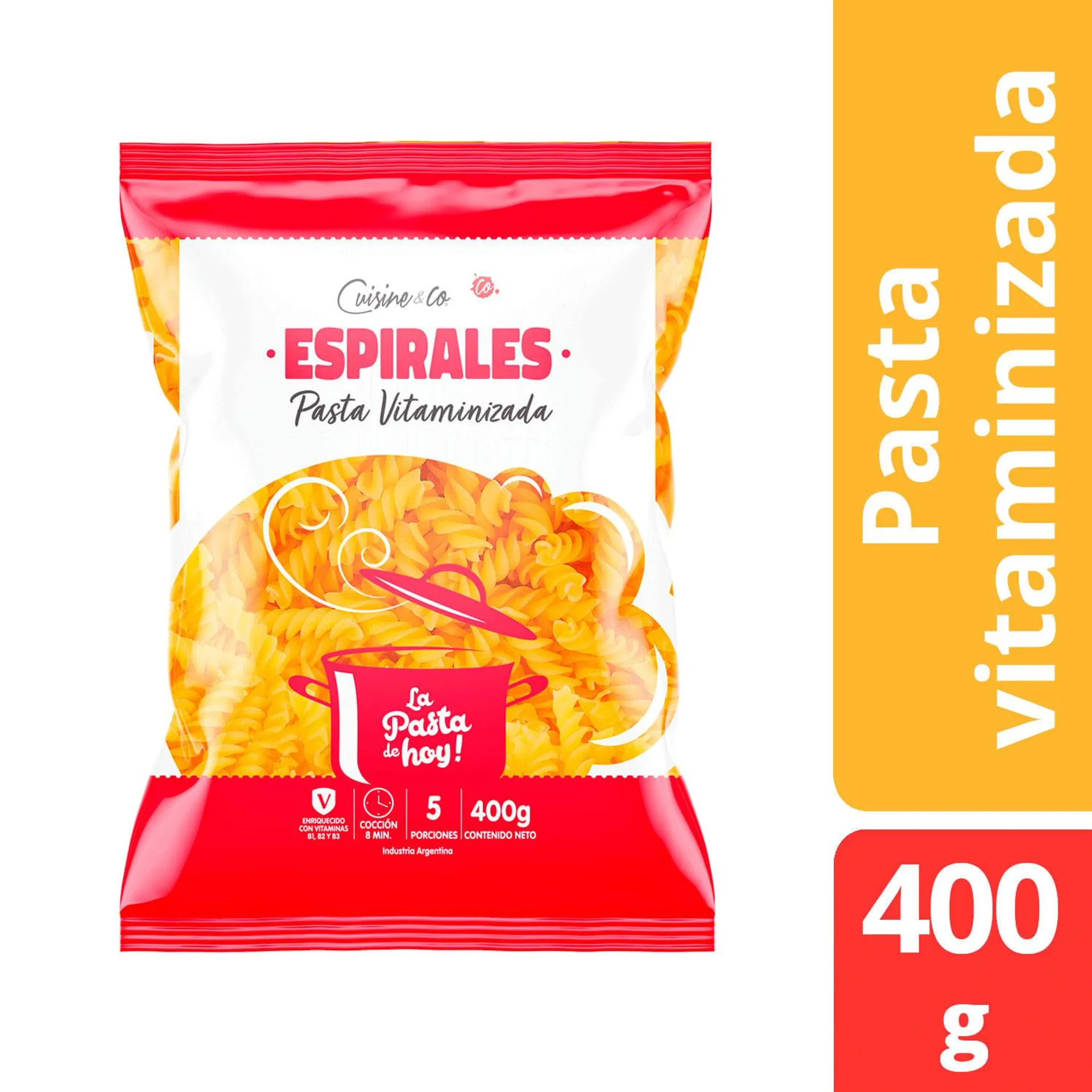 Espirales vitaminizados 400 g