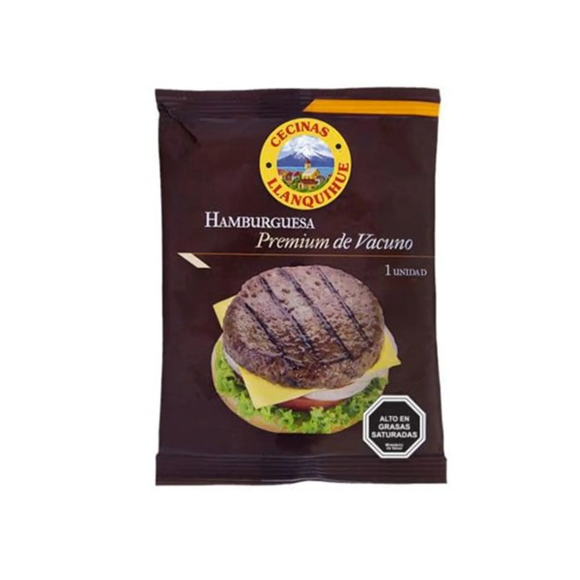 Hamburguesa Vacuno Llanquihue 55 Grs