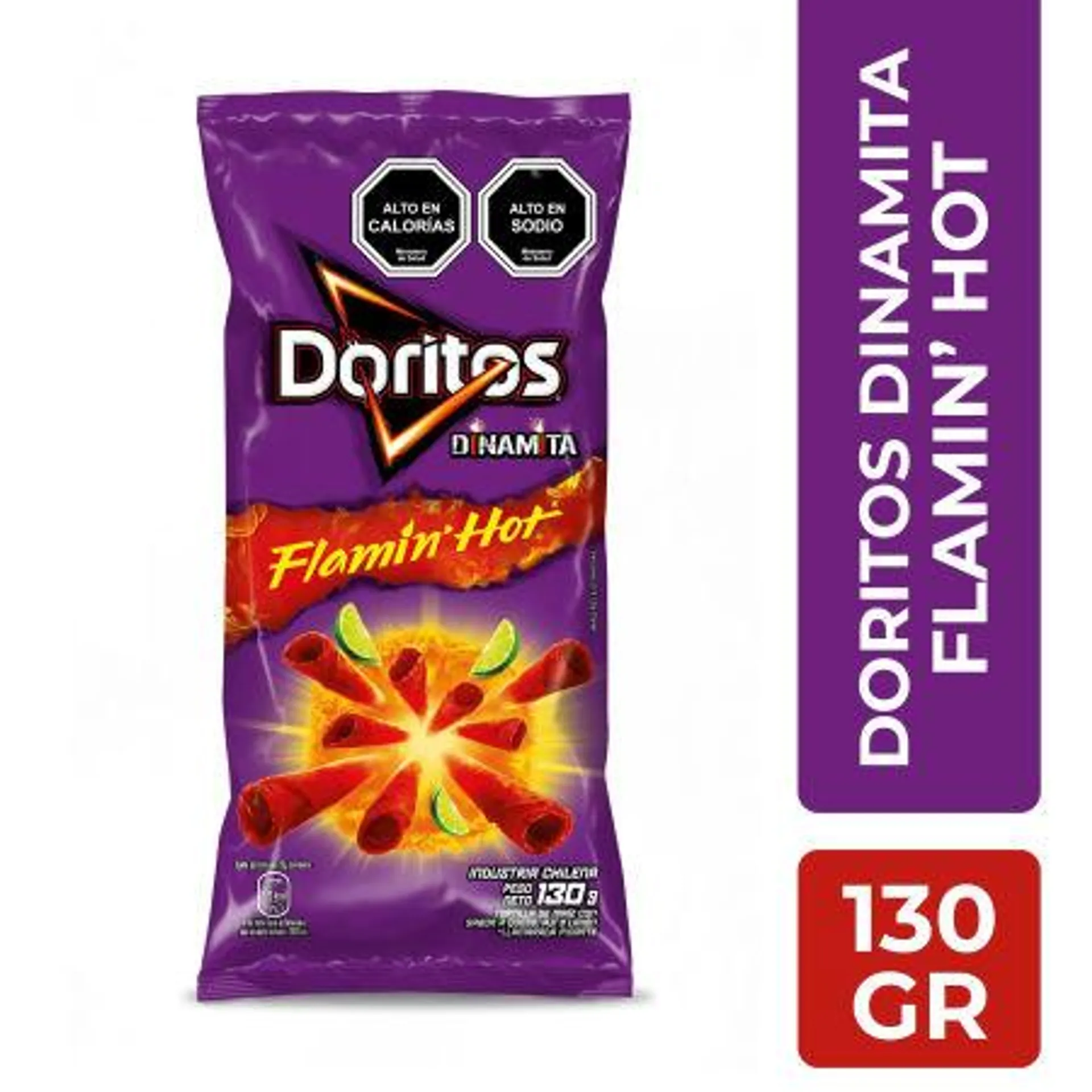 Evercrisp - Doritos Dinamita Flamin' Hot, 130 g