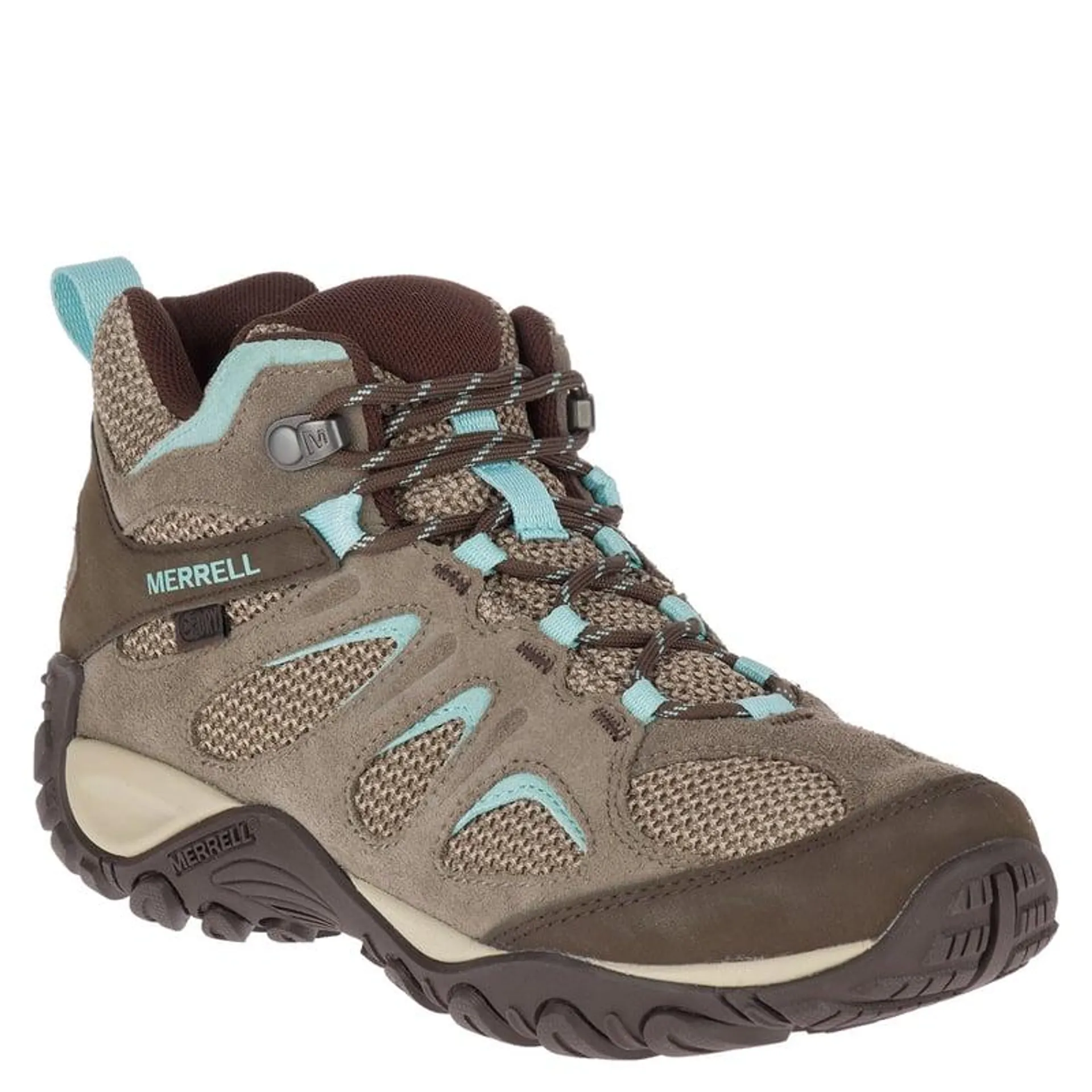 Zapatilla Outdoor Mujer Impermeable Gris Merrell