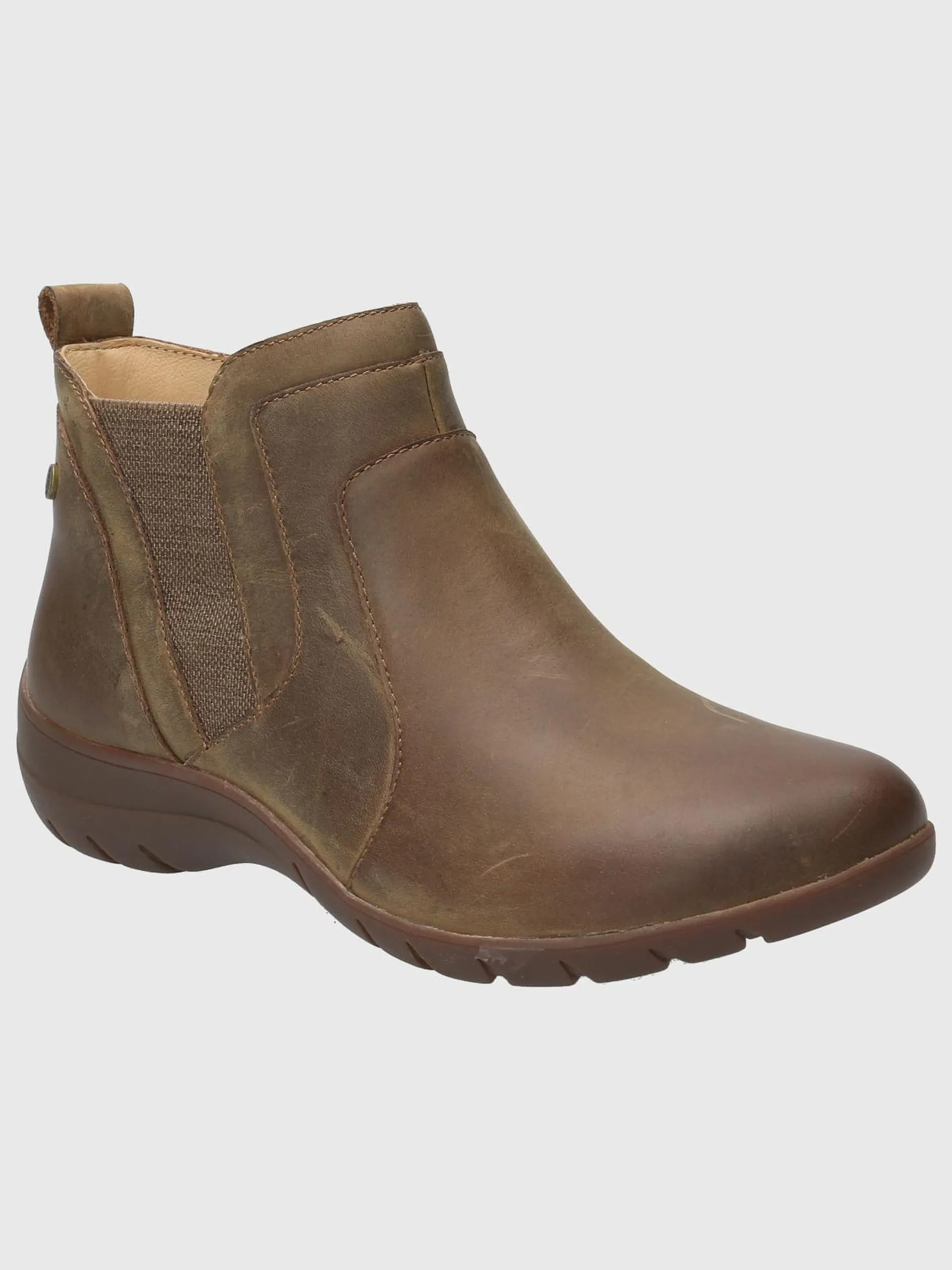 Botin Cuero Mujer Ever Café