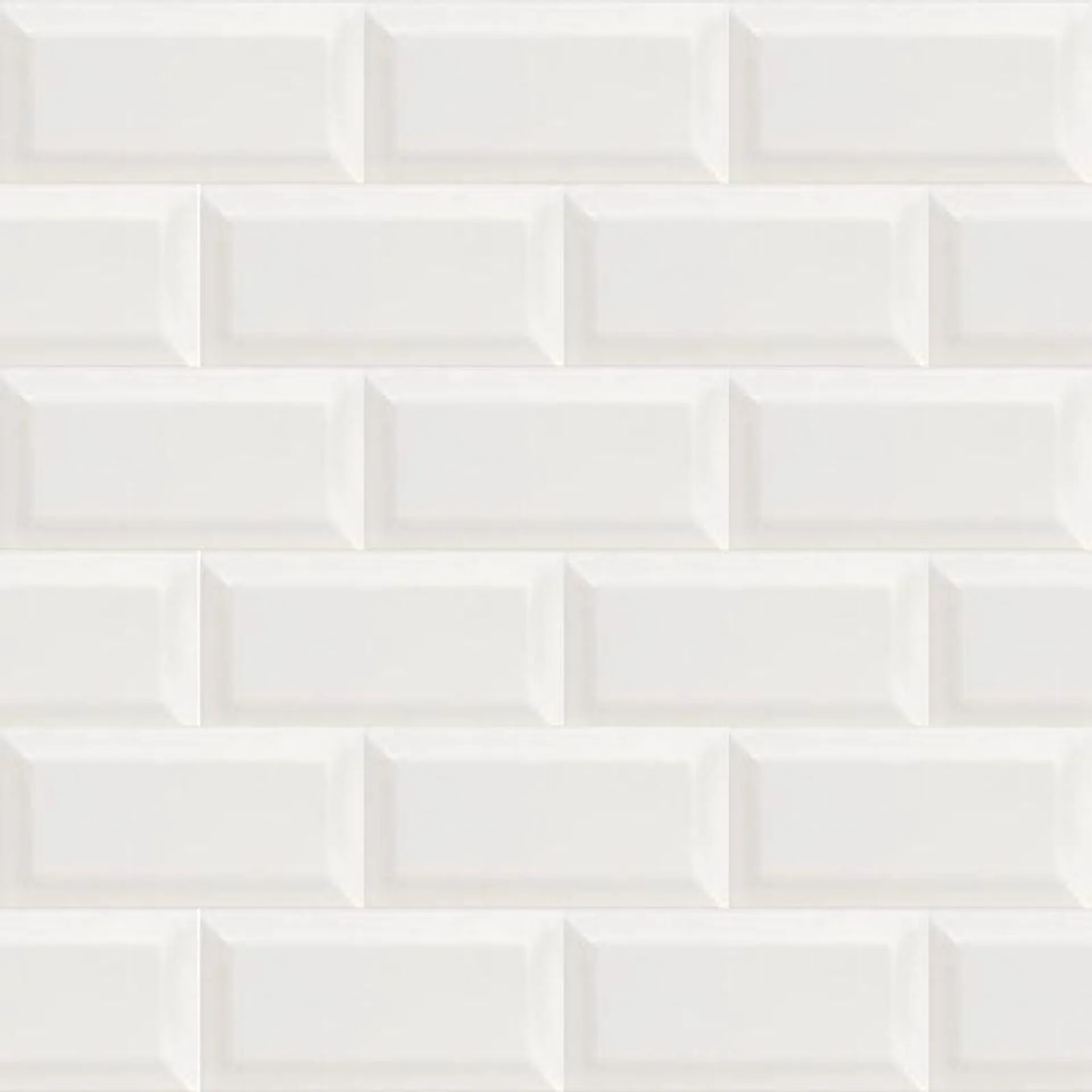 Cerámica Muro Ice Retro White Brillante 7.5x15 cm