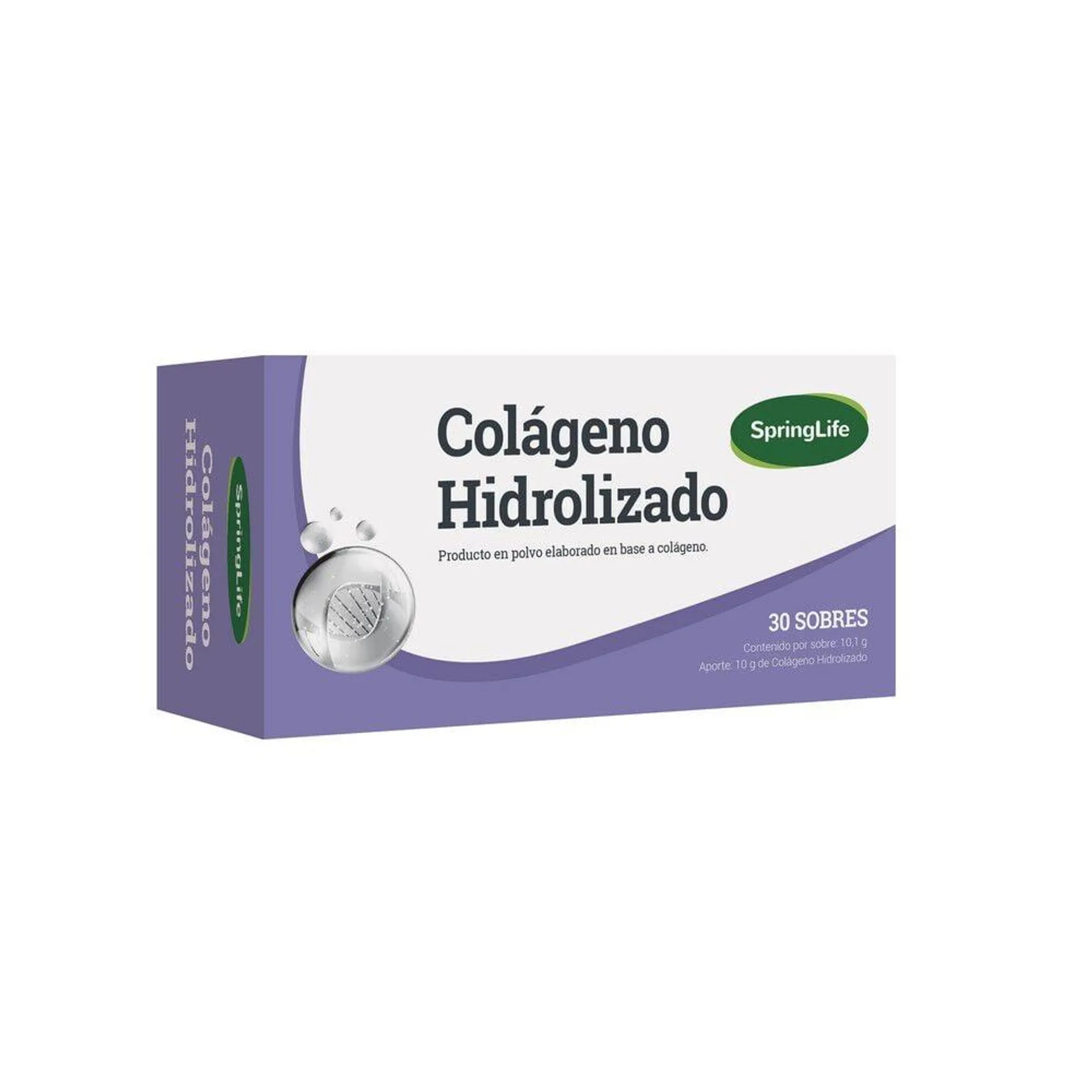 Colágeno Hidrolizado 30 sobres sin sabor 12mg