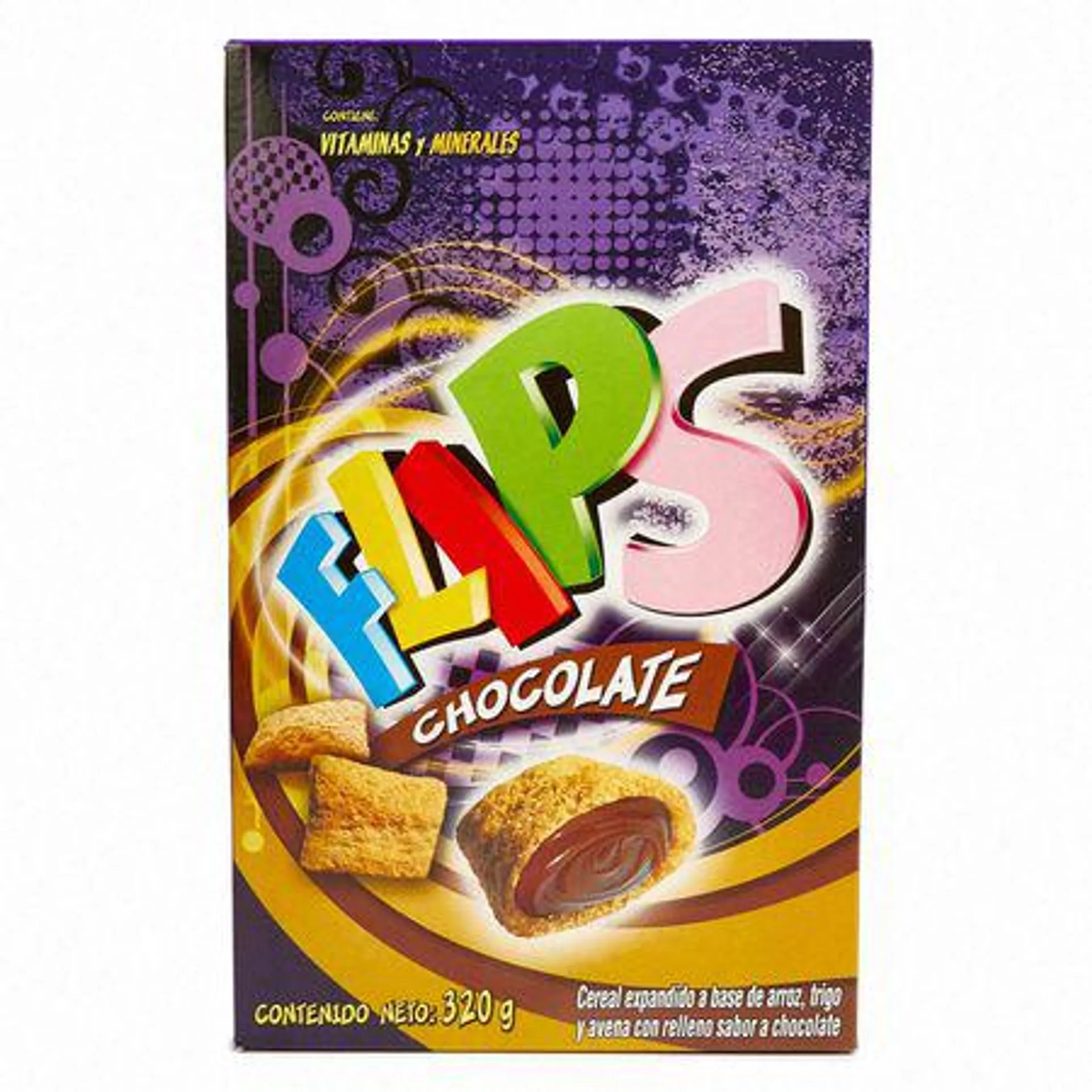 Cereales Flips Relleno Chocolate 320 g