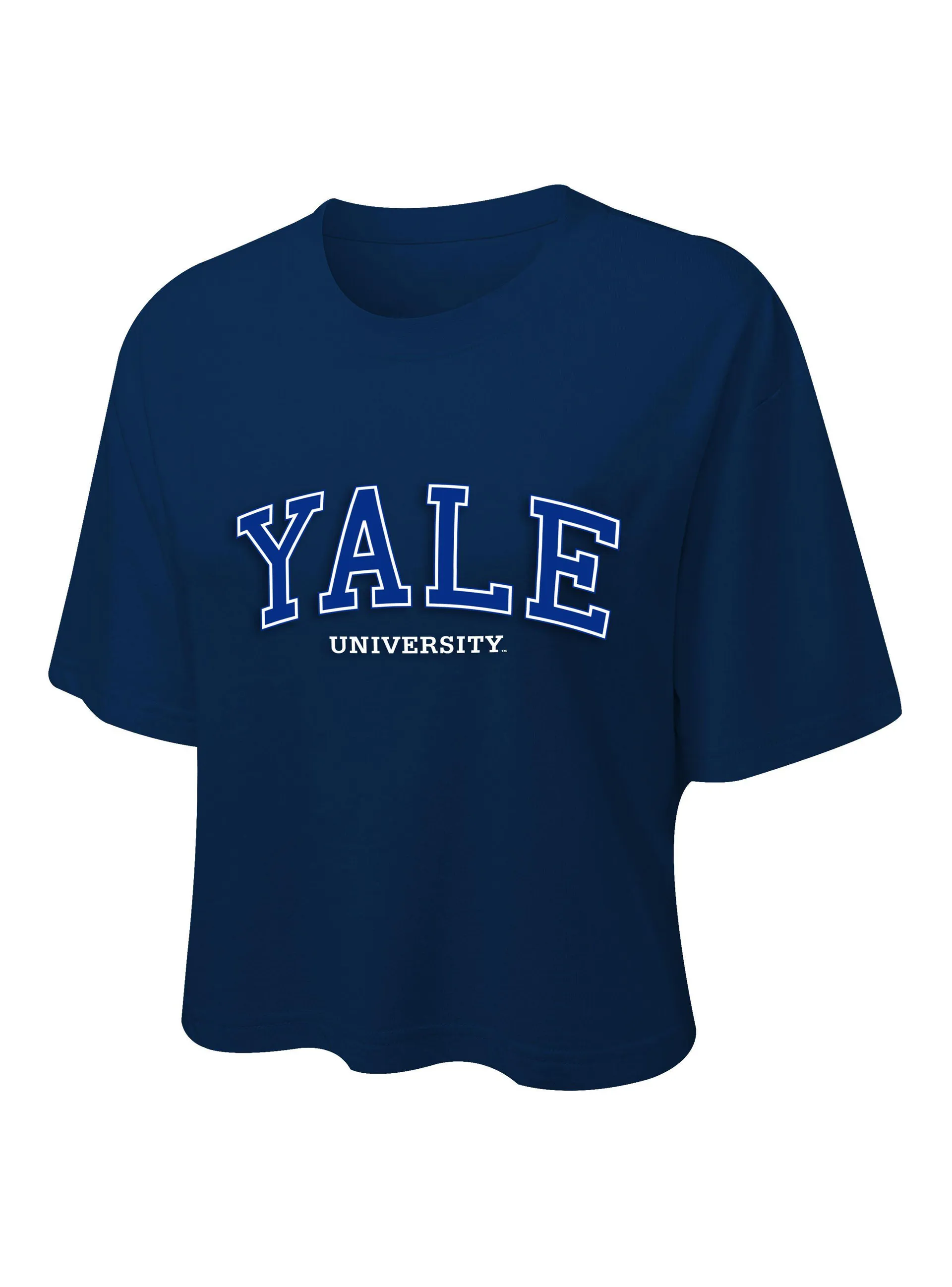 Crop Top Yale Estilo Preppy Tie Dye