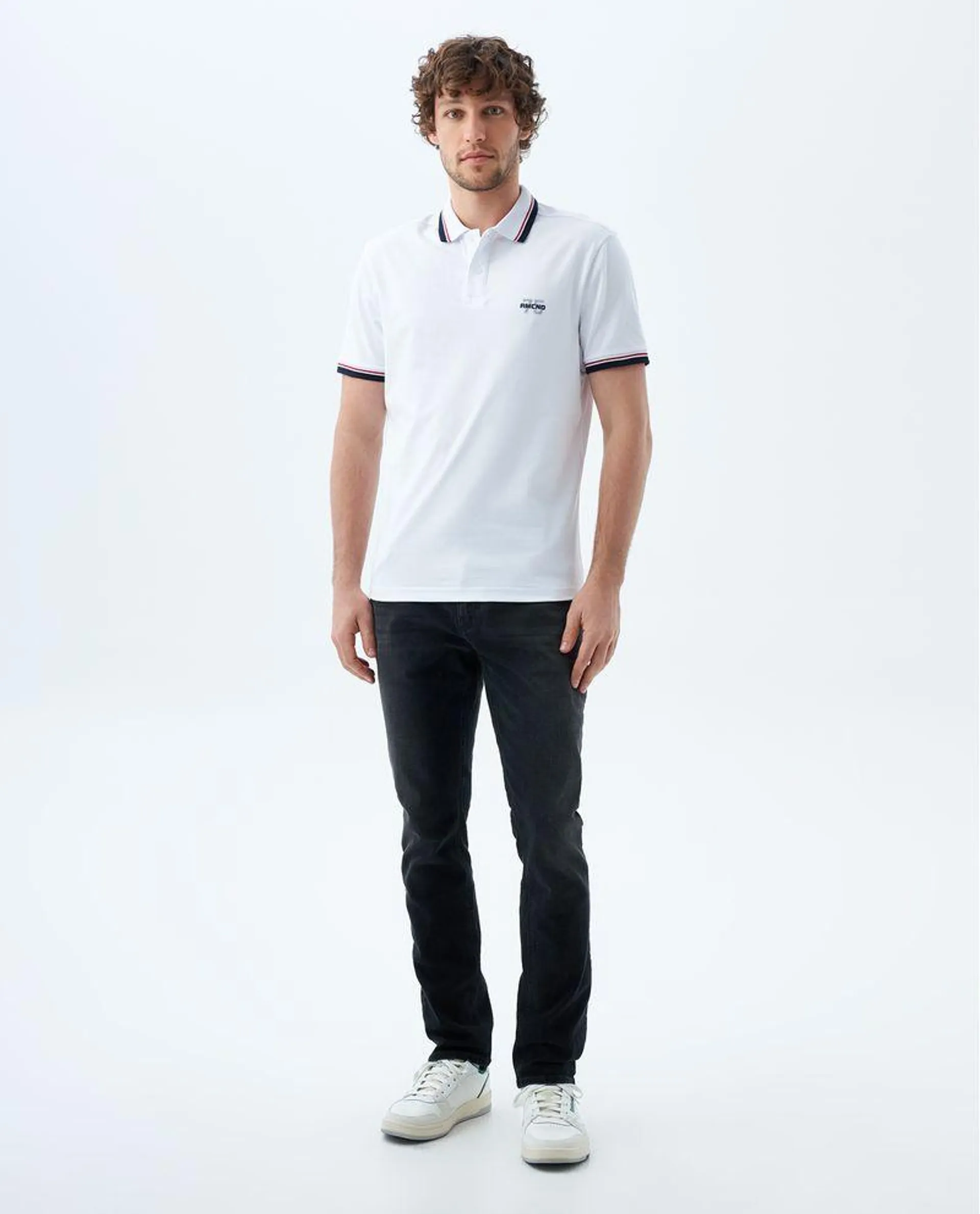 Polo Slim básica para hombre