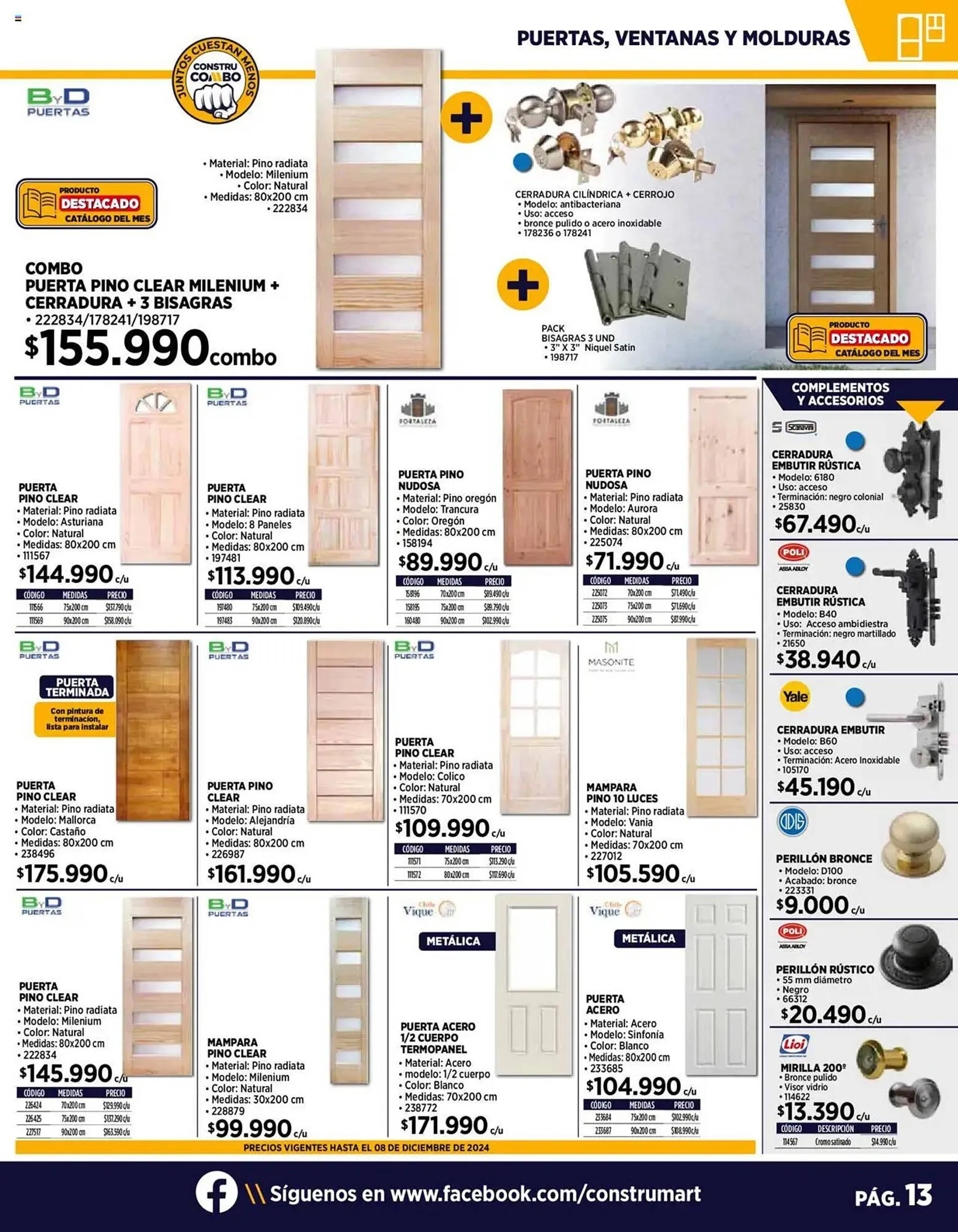 Catálogo de Catálogo Construmart 1 de diciembre al 31 de diciembre 2024 - Página 13
