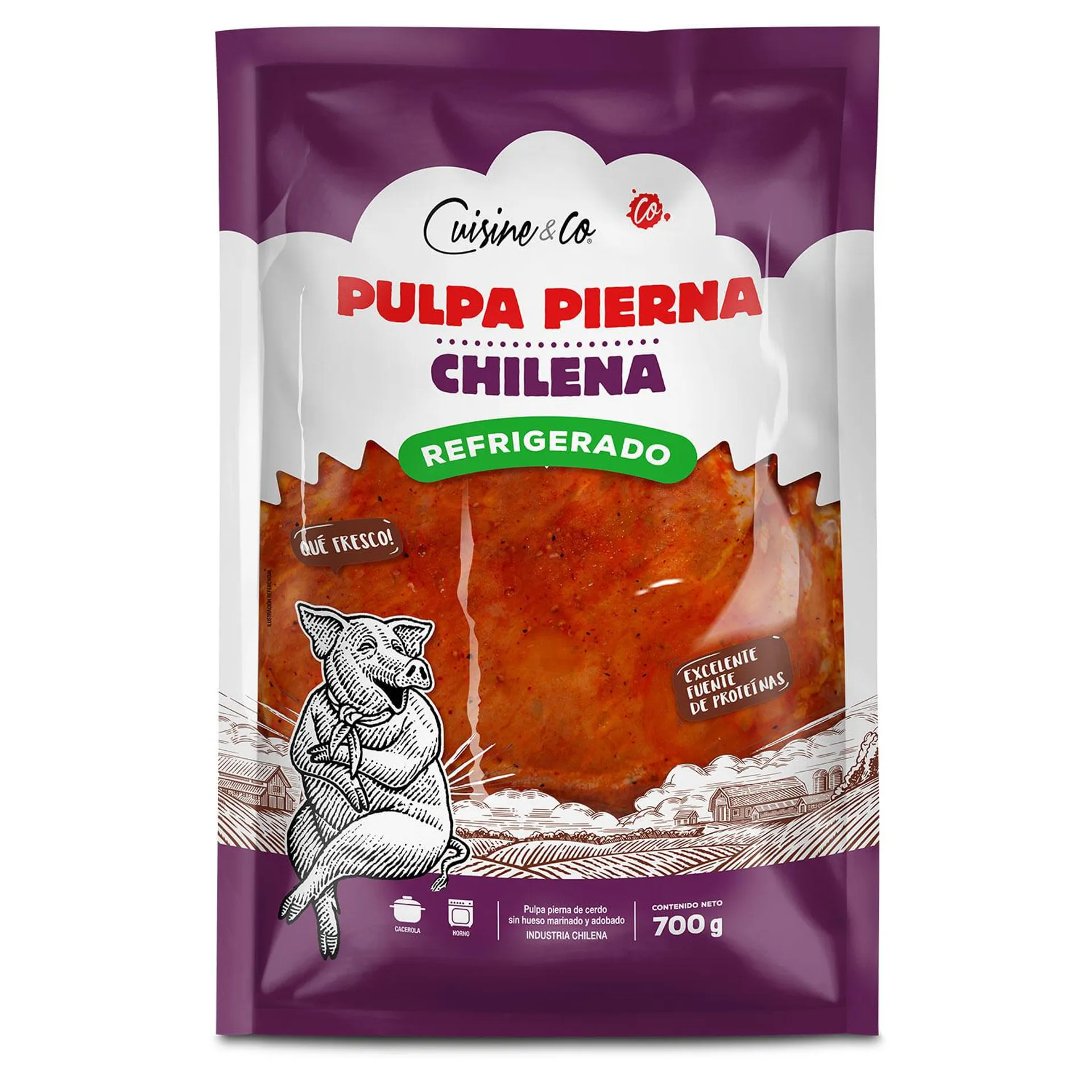 Pulpa Pierna Chilena Cuisine & Co 700 g