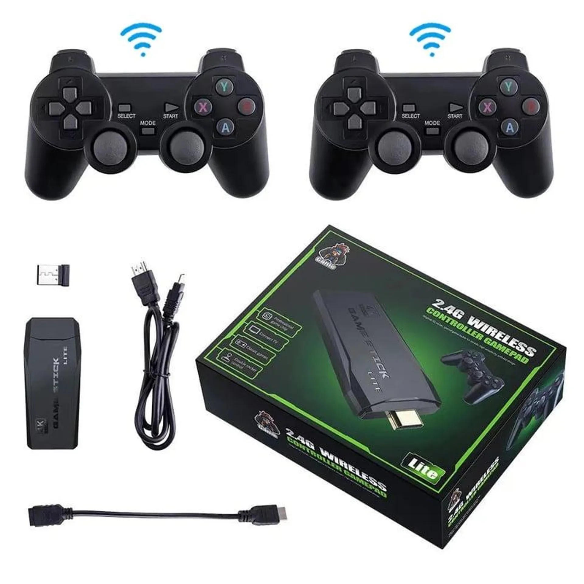 Consola de videojuegos con 20000 juegos incorporados game stick 64G