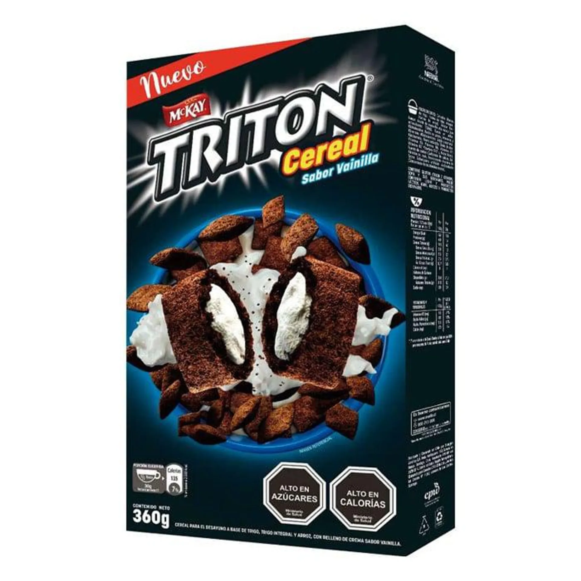 Cereal Triton Vainilla 360 Grs