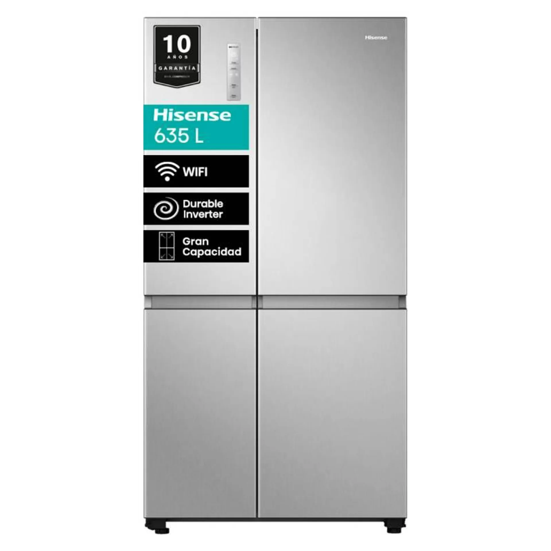 Refrigerador Side by Side 635 Lts Hisense RS820NV