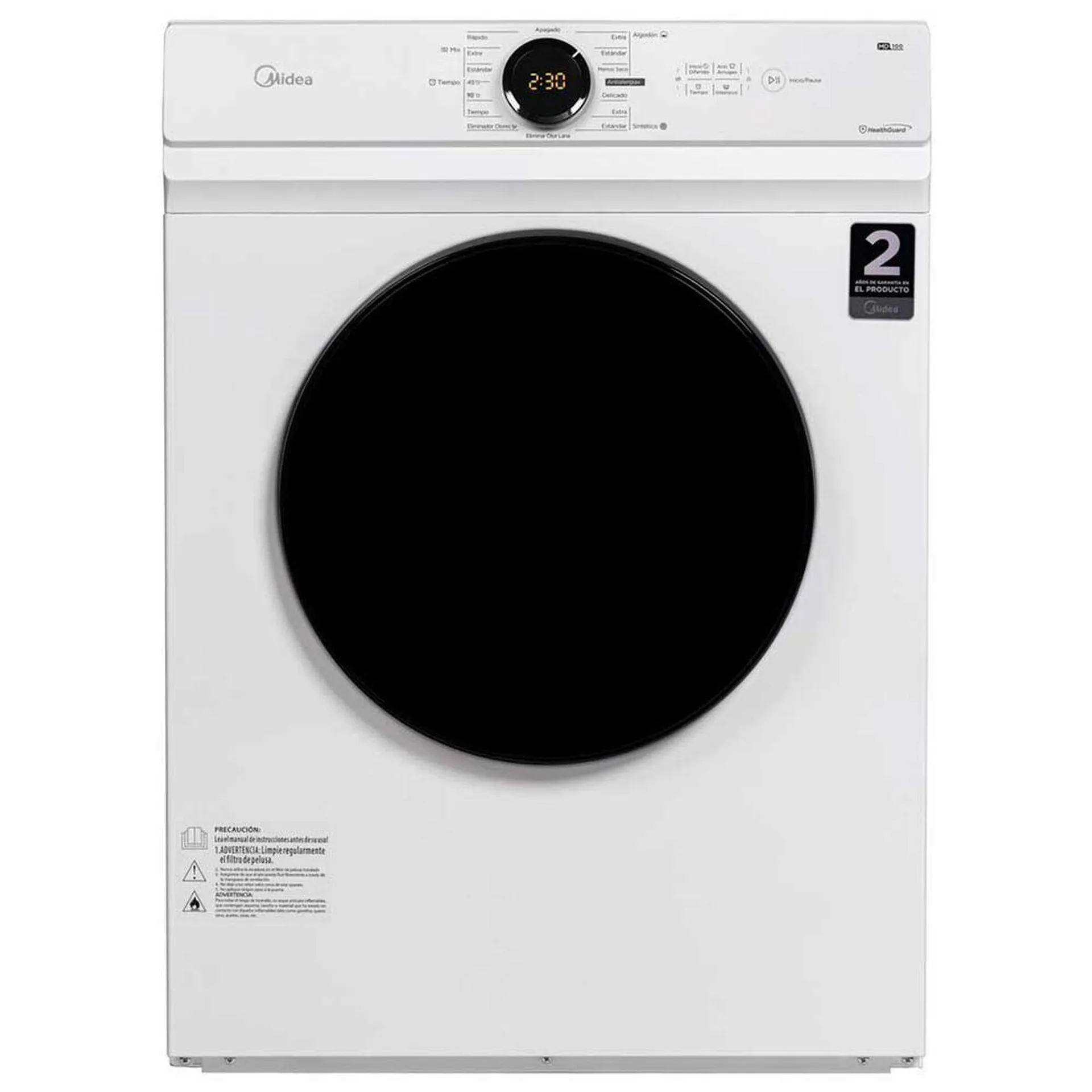 Secadora de Ropa Midea MD100A100/W 10 kg.