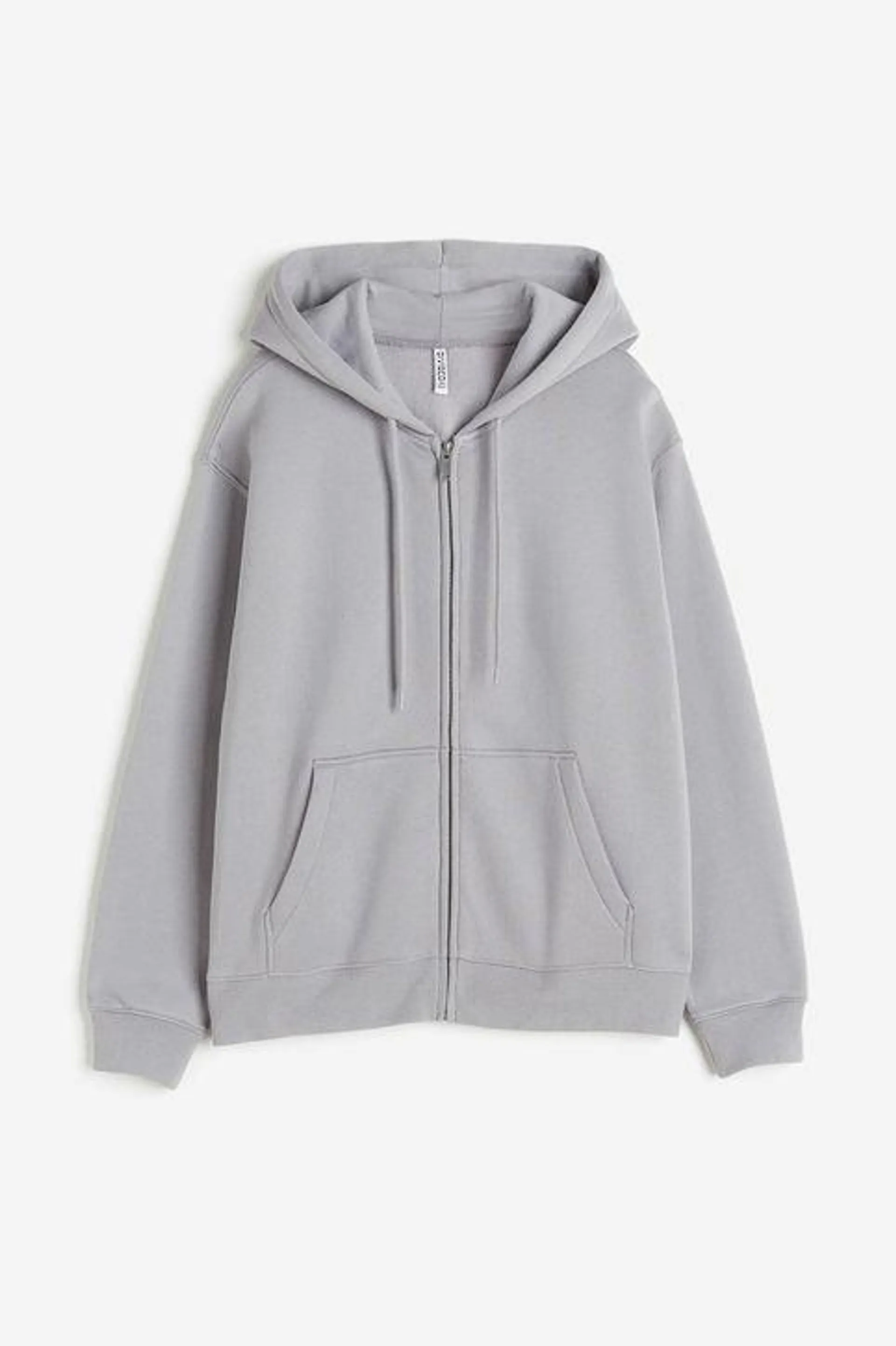 Polerón hoodie con cierre