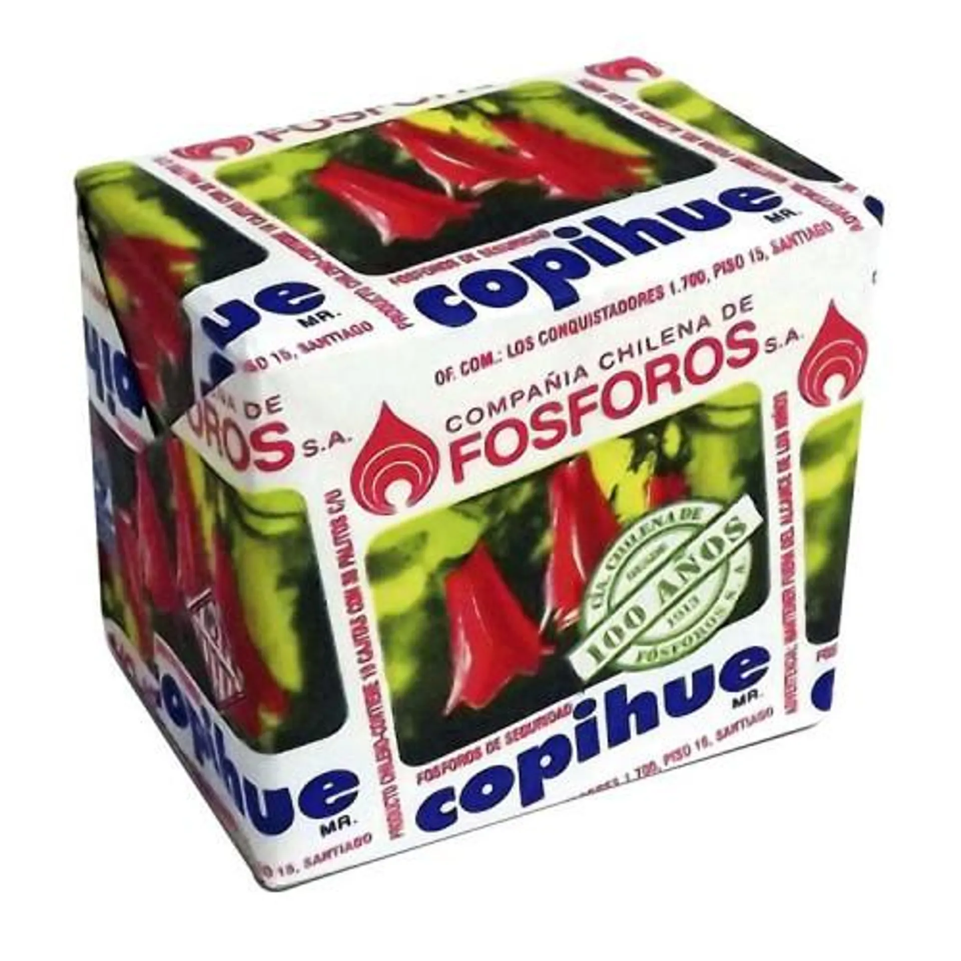 Fosforos Copihue 10 Cajitas