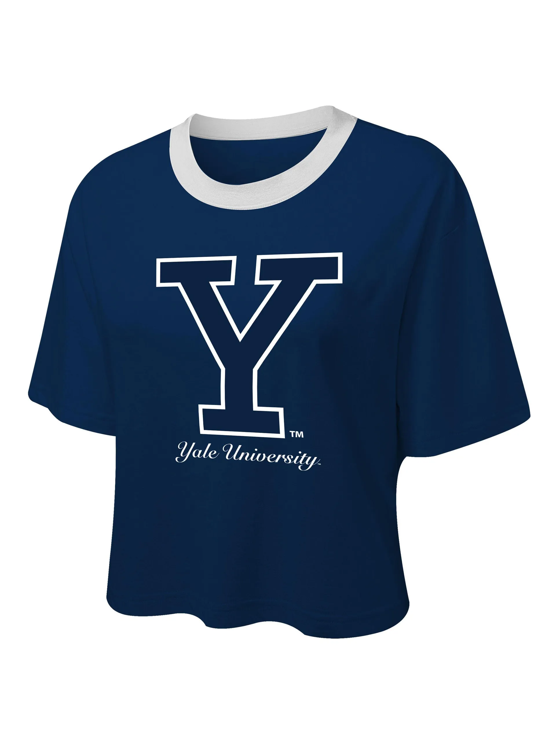 Crop Top Estilo Preppy-Mascot Yale