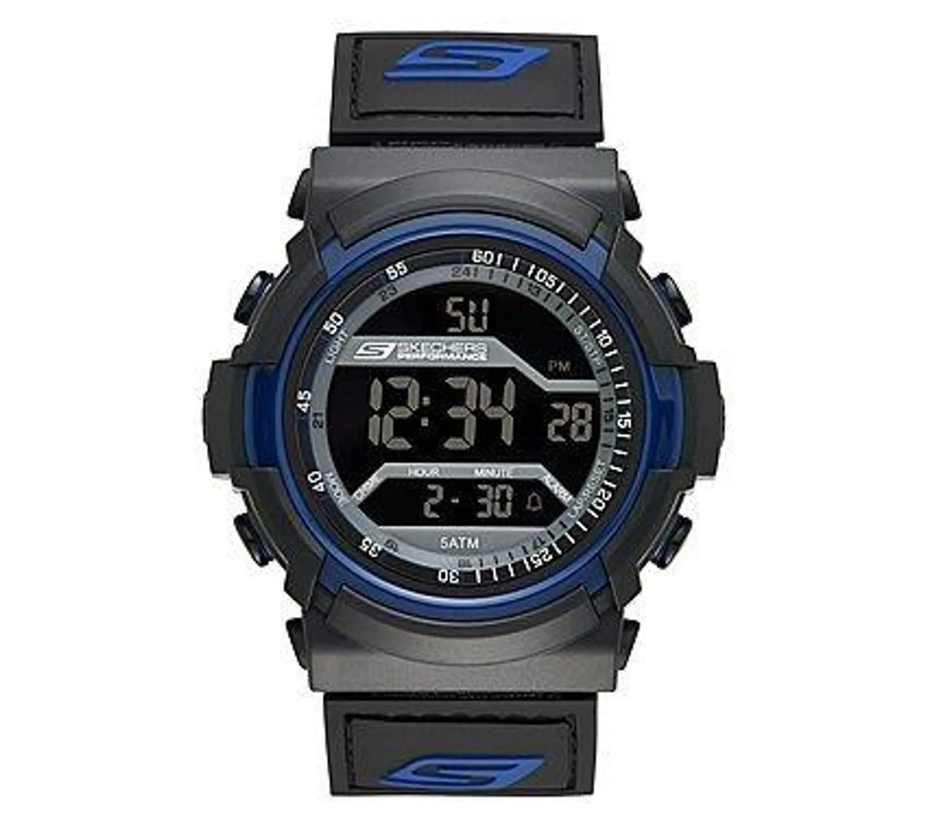 Men's Watch Ruhland Black/Blue