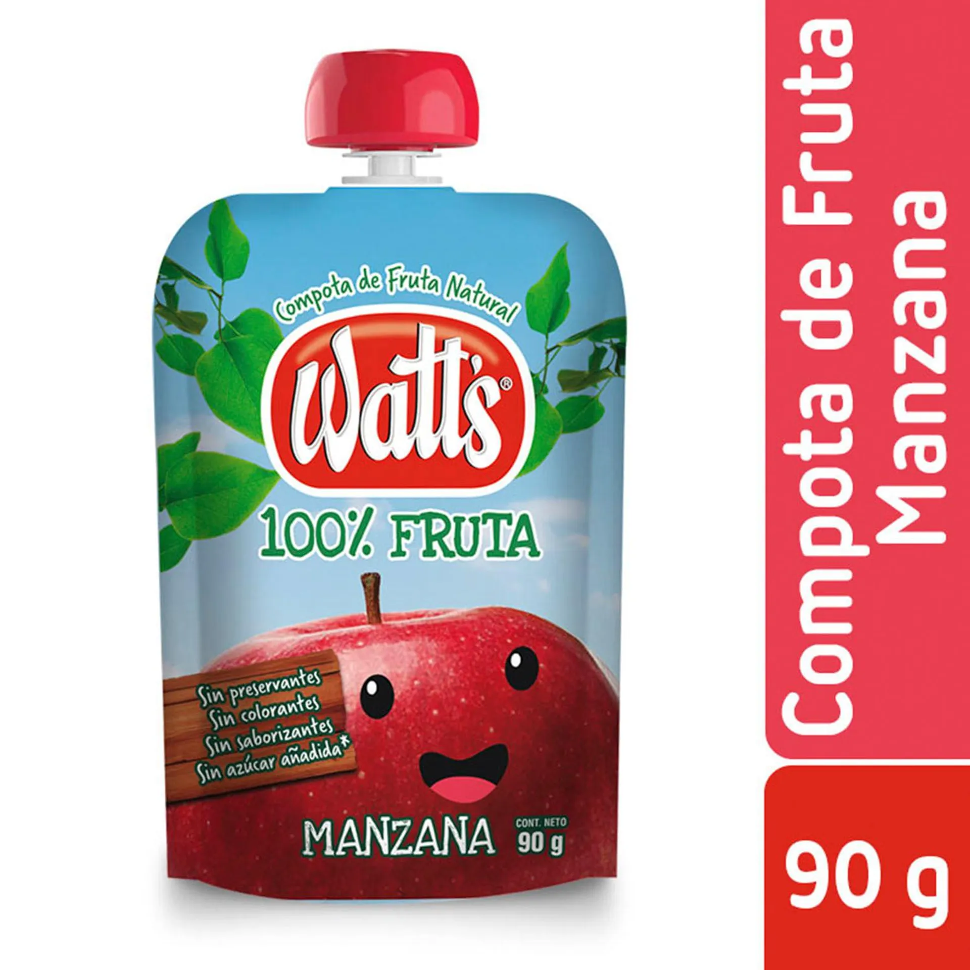 Compota manzana 90 g