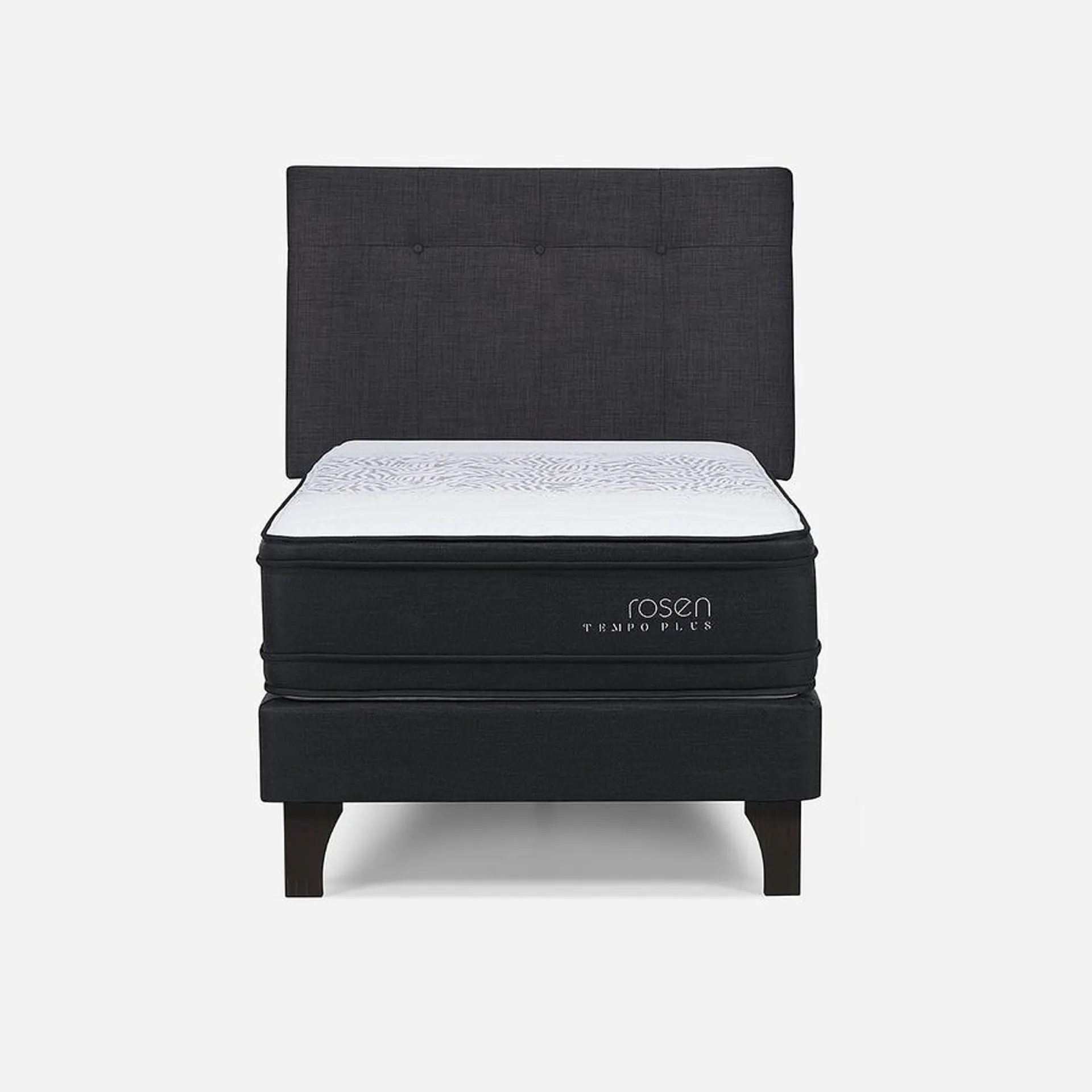 Cama Tempo Plus 1,5 Plazas + Respaldo New Bennet