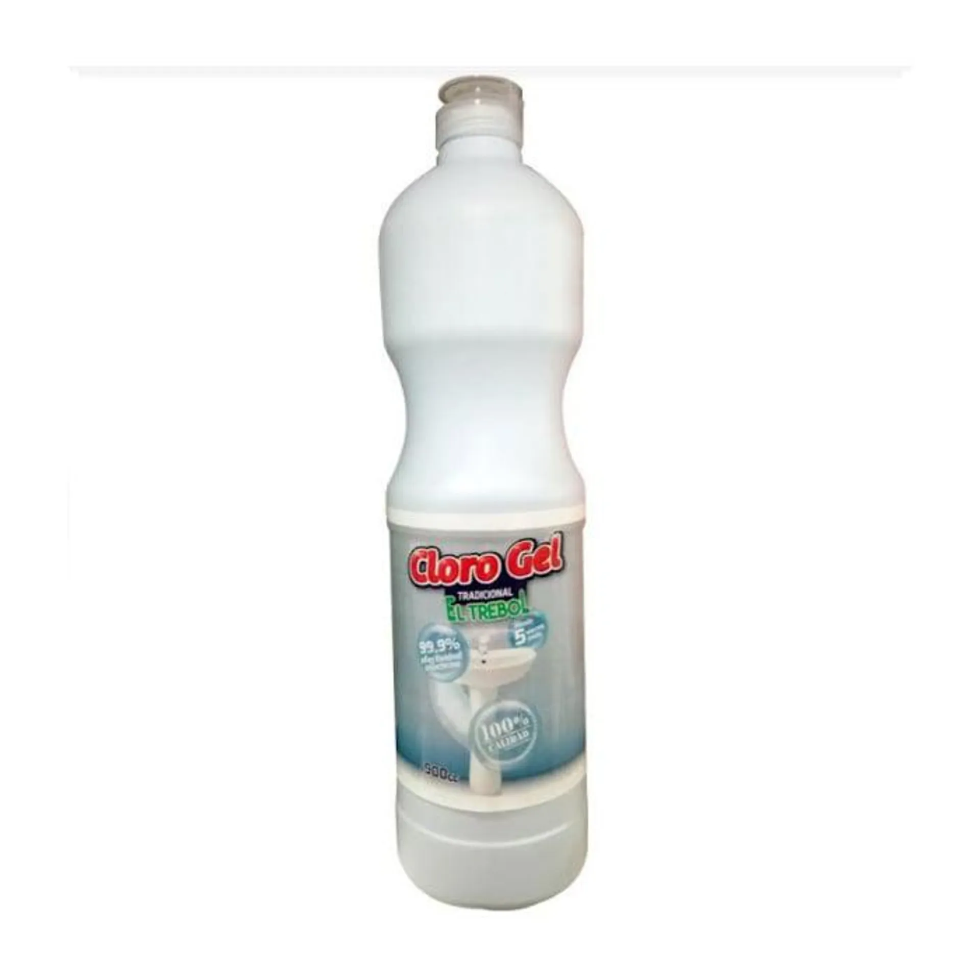 Cloro Gel Tradicional El Trebol 900 ml