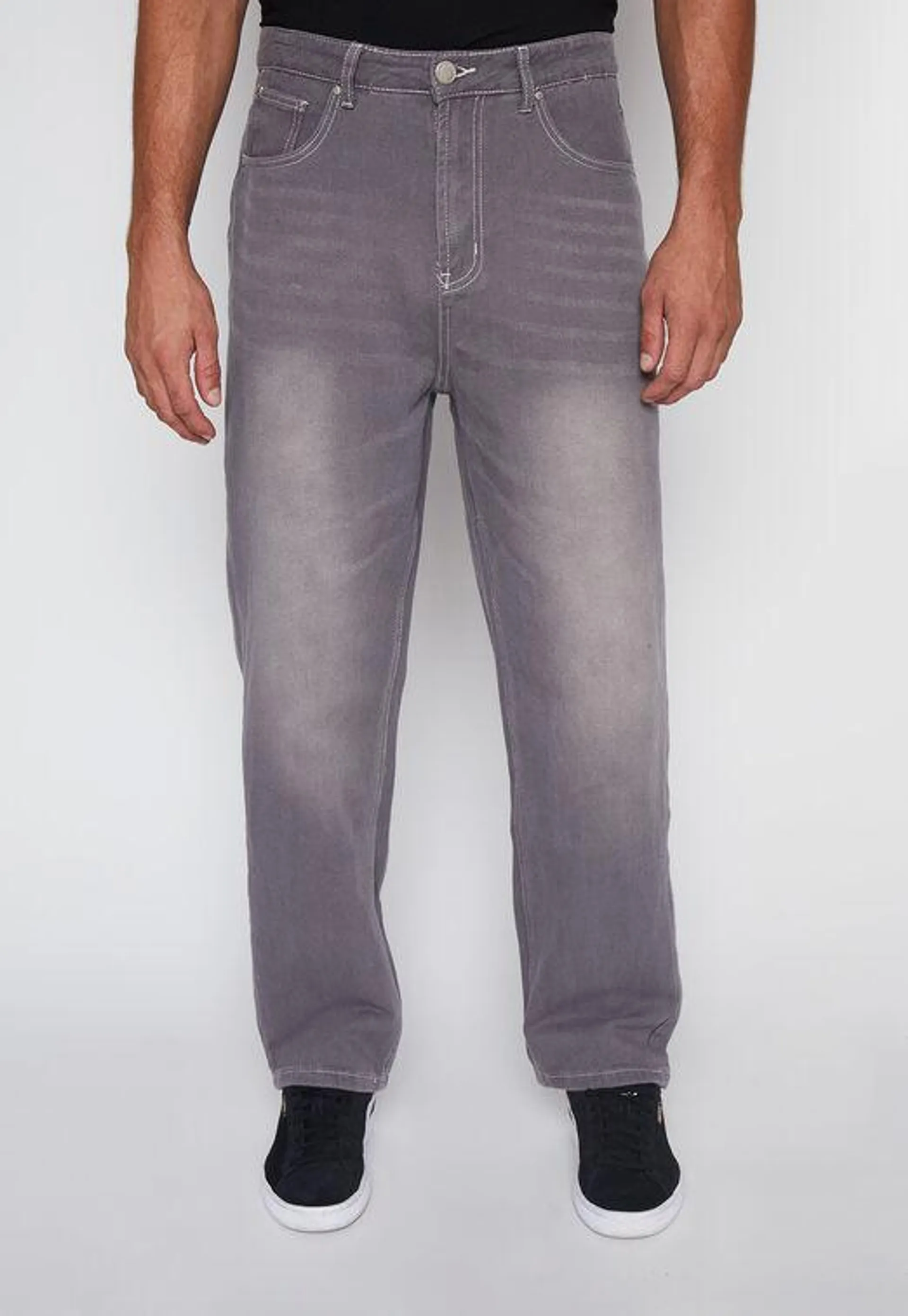 Jeans Hombre Gris Cargo Family Shop