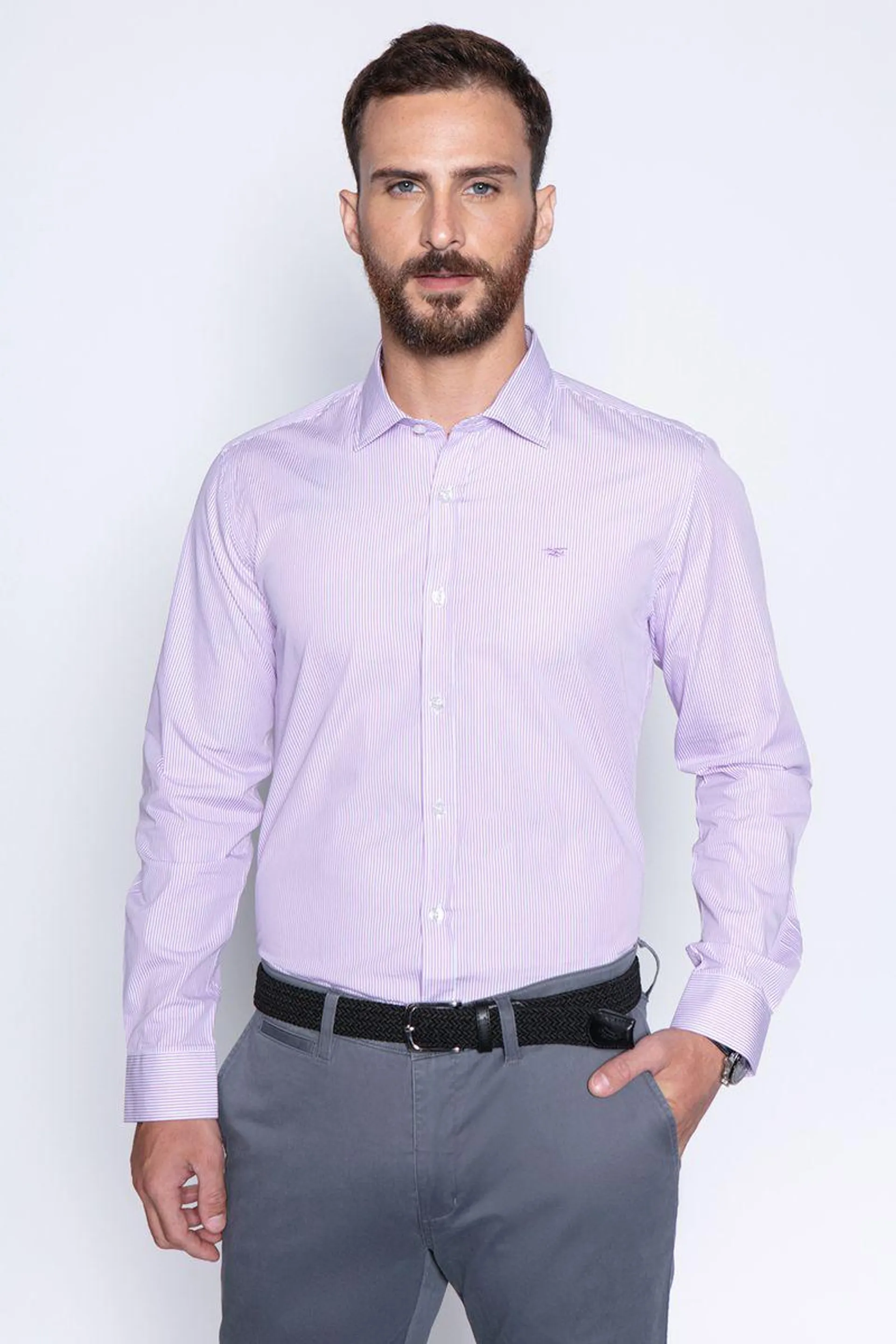 Camisa Albany Smart Casual Violet