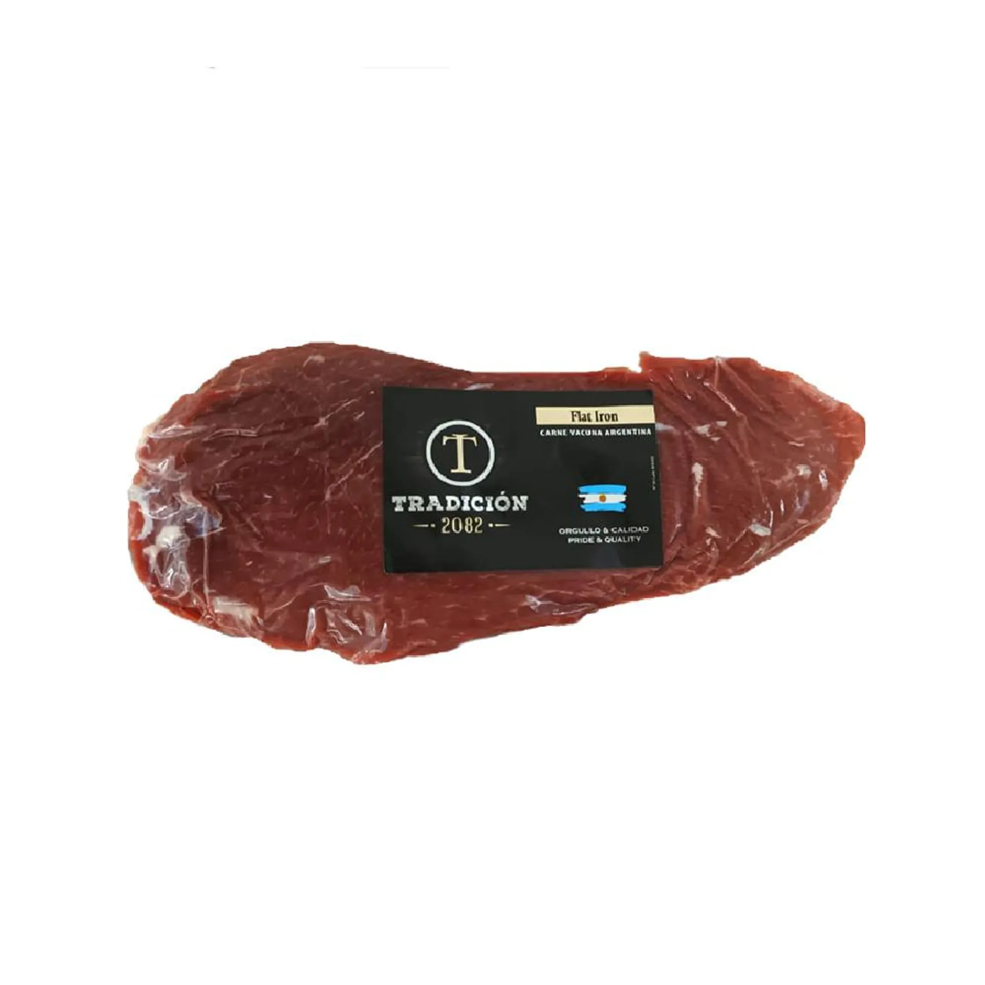 Flat Iron vacuno argentino Tradición 2082 al vacío 0.7 Kg