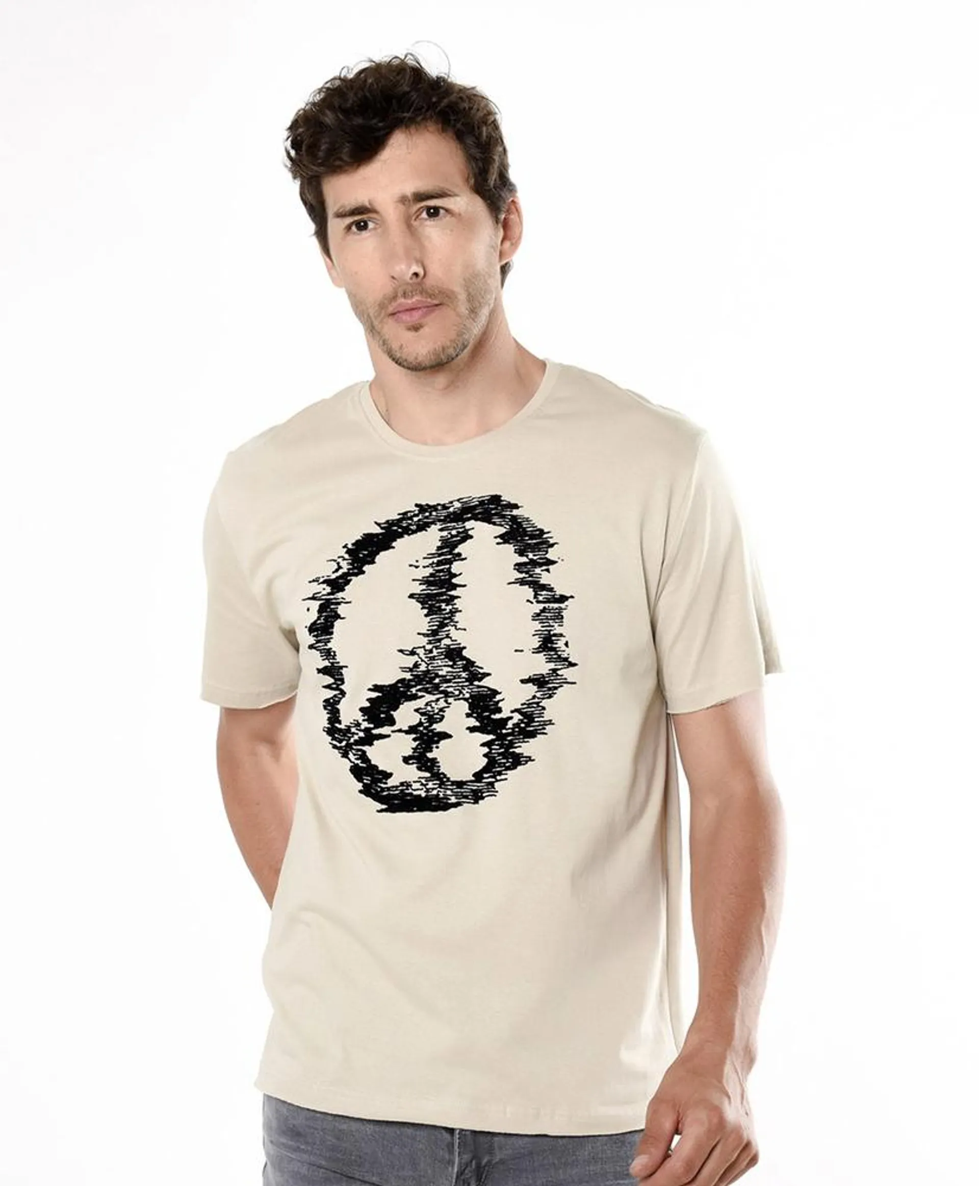 Polera hombre signo paz