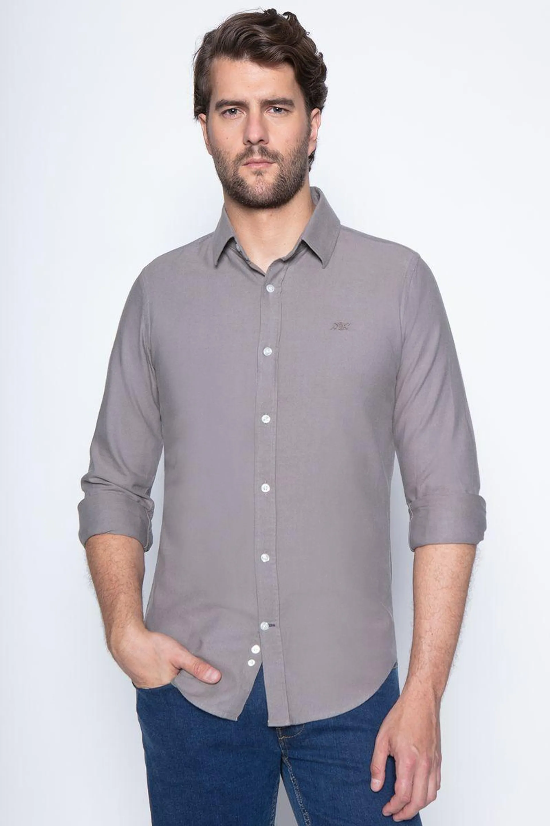 Camisa Kingscollege Taupe