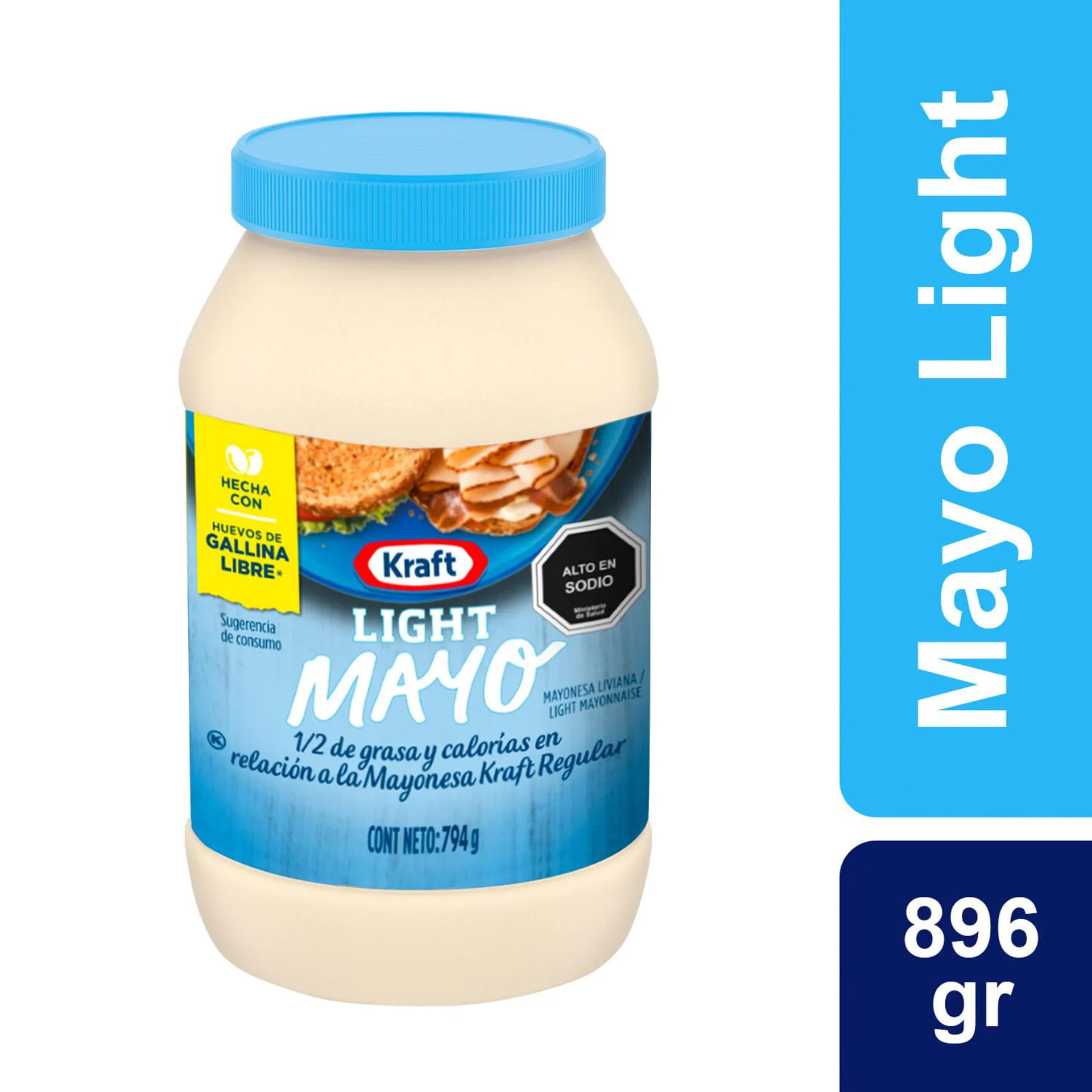 Mayonesa light 896 g