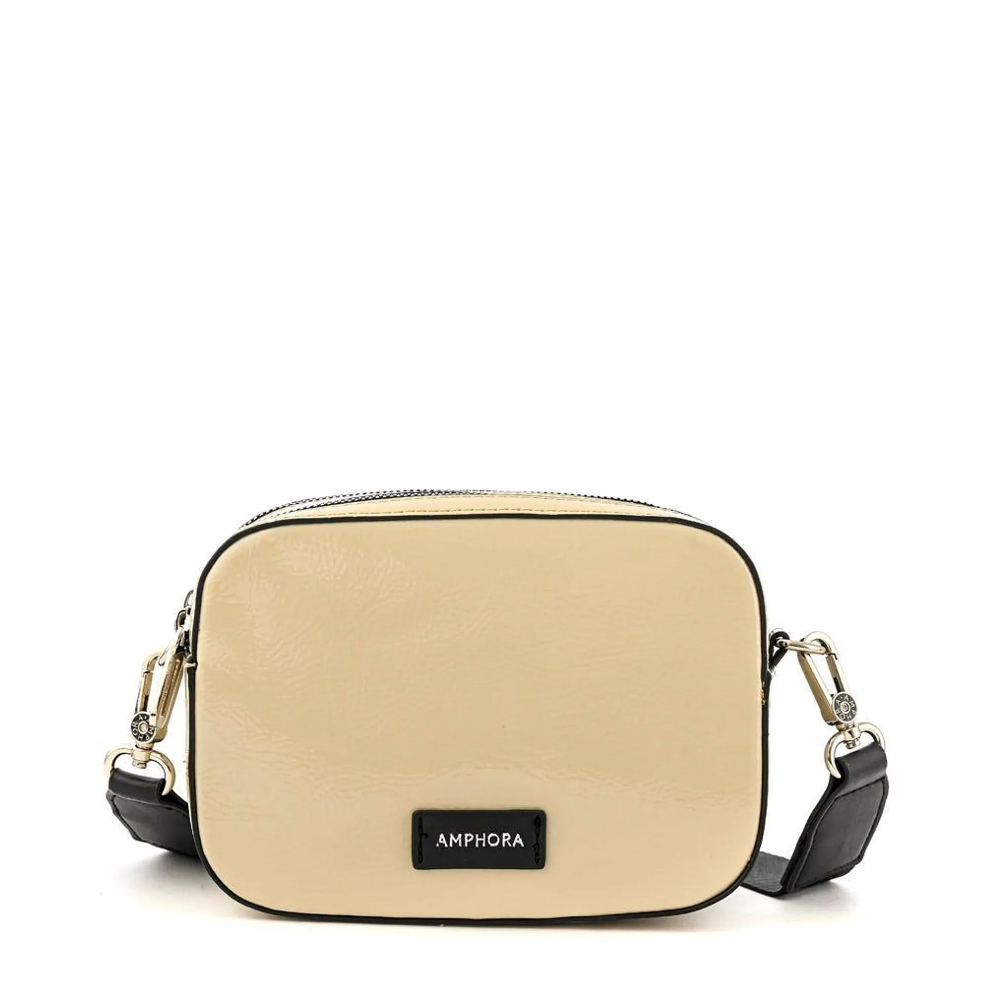 Cartera bandolera mediana marguerite beige