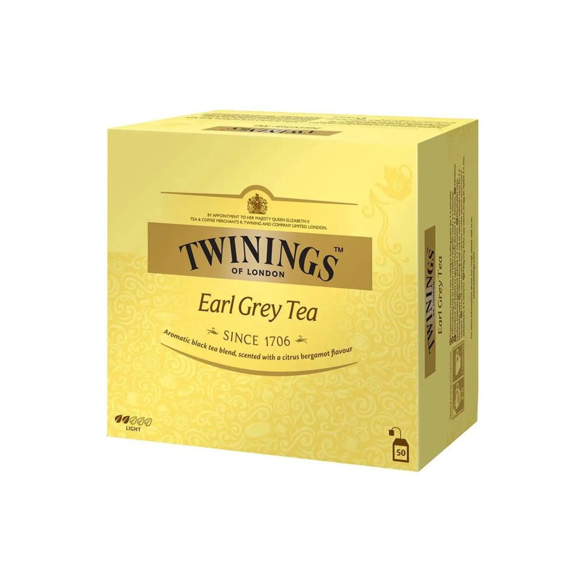 Té Twinings Earl Grey 50 Bls