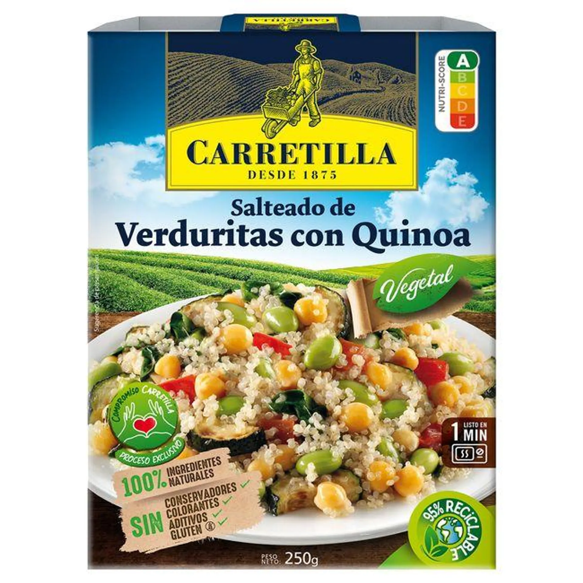 Salteado Verdura Quinoa Carretilla 250 g