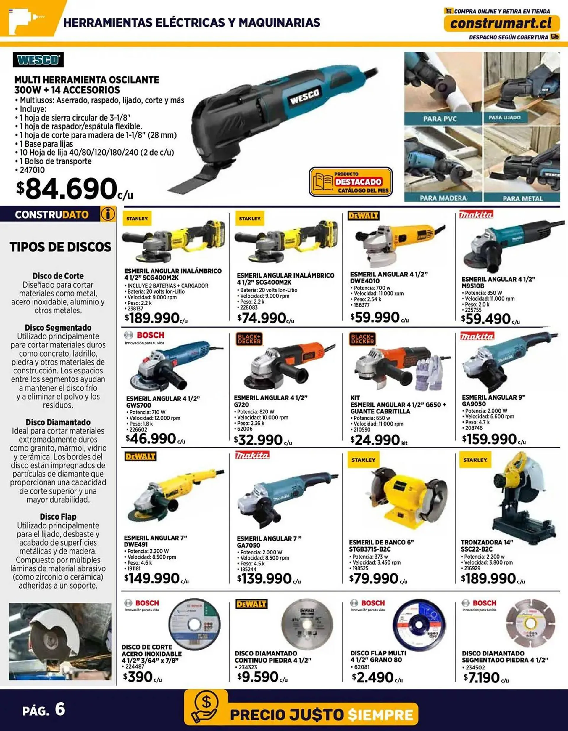 Catálogo de Catálogo Construmart 1 de diciembre al 31 de diciembre 2024 - Página 6