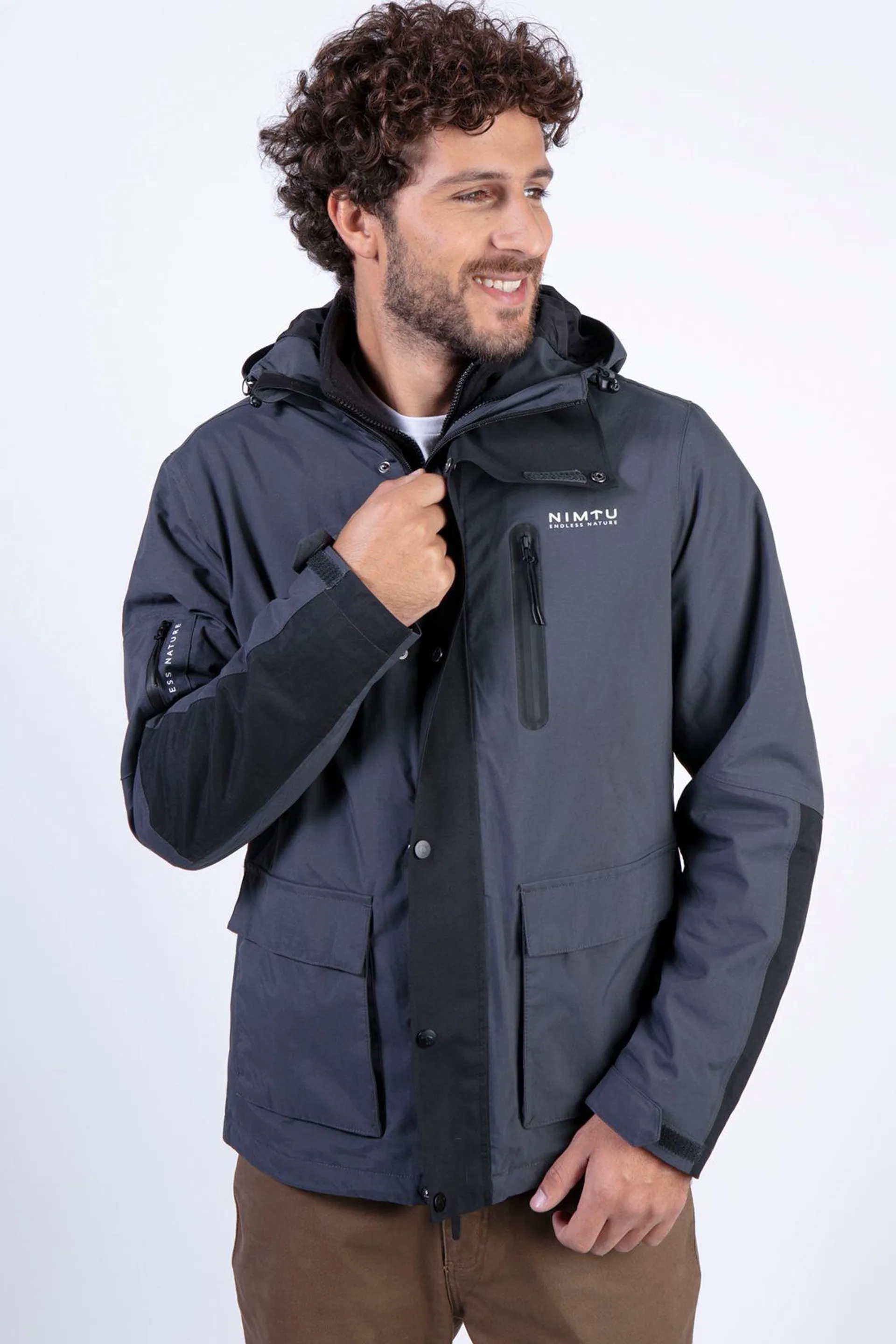 Chaqueta Urbana 3 En 1 Villarrica Black