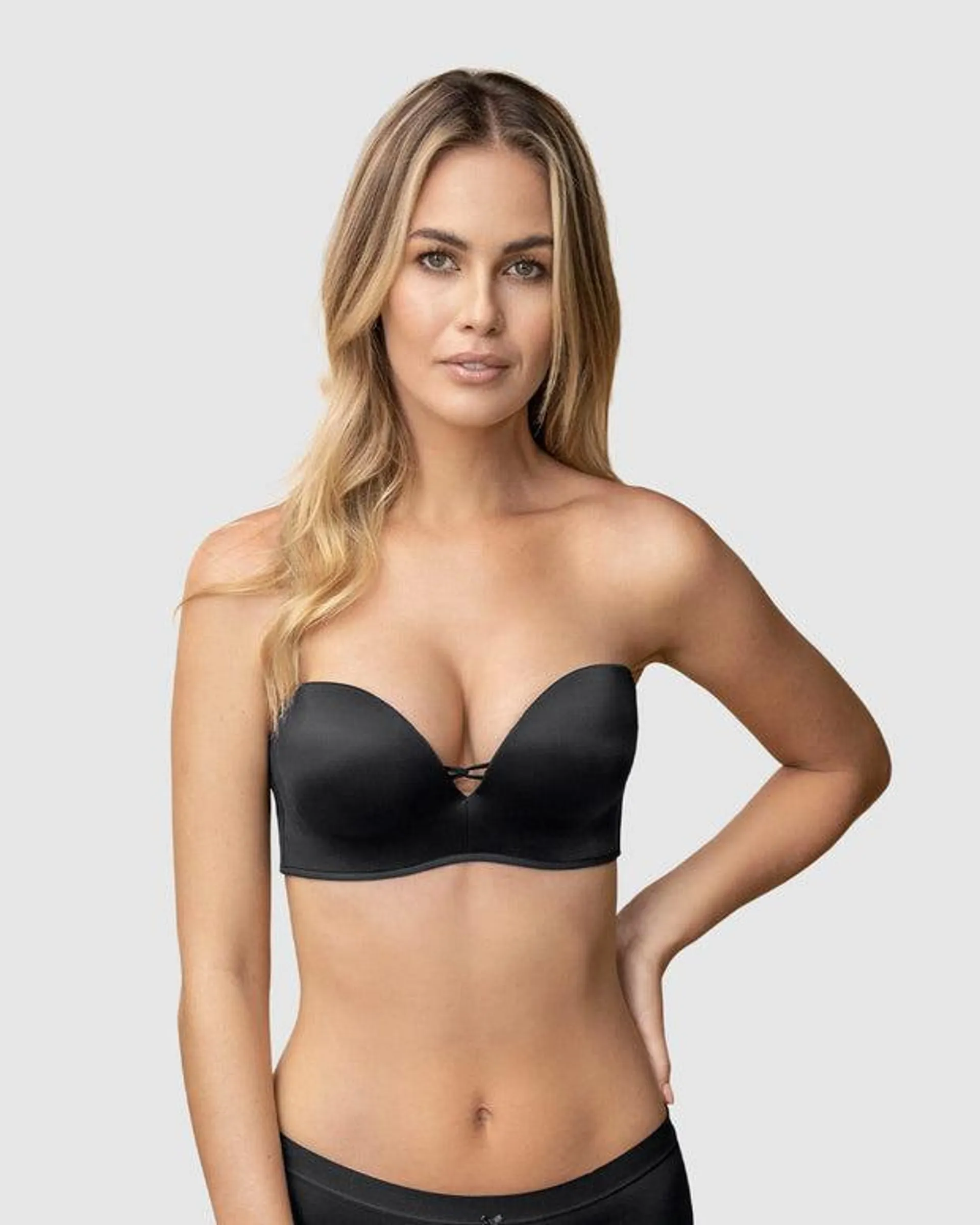 Sostén WOW de triple realce ideal como strapless