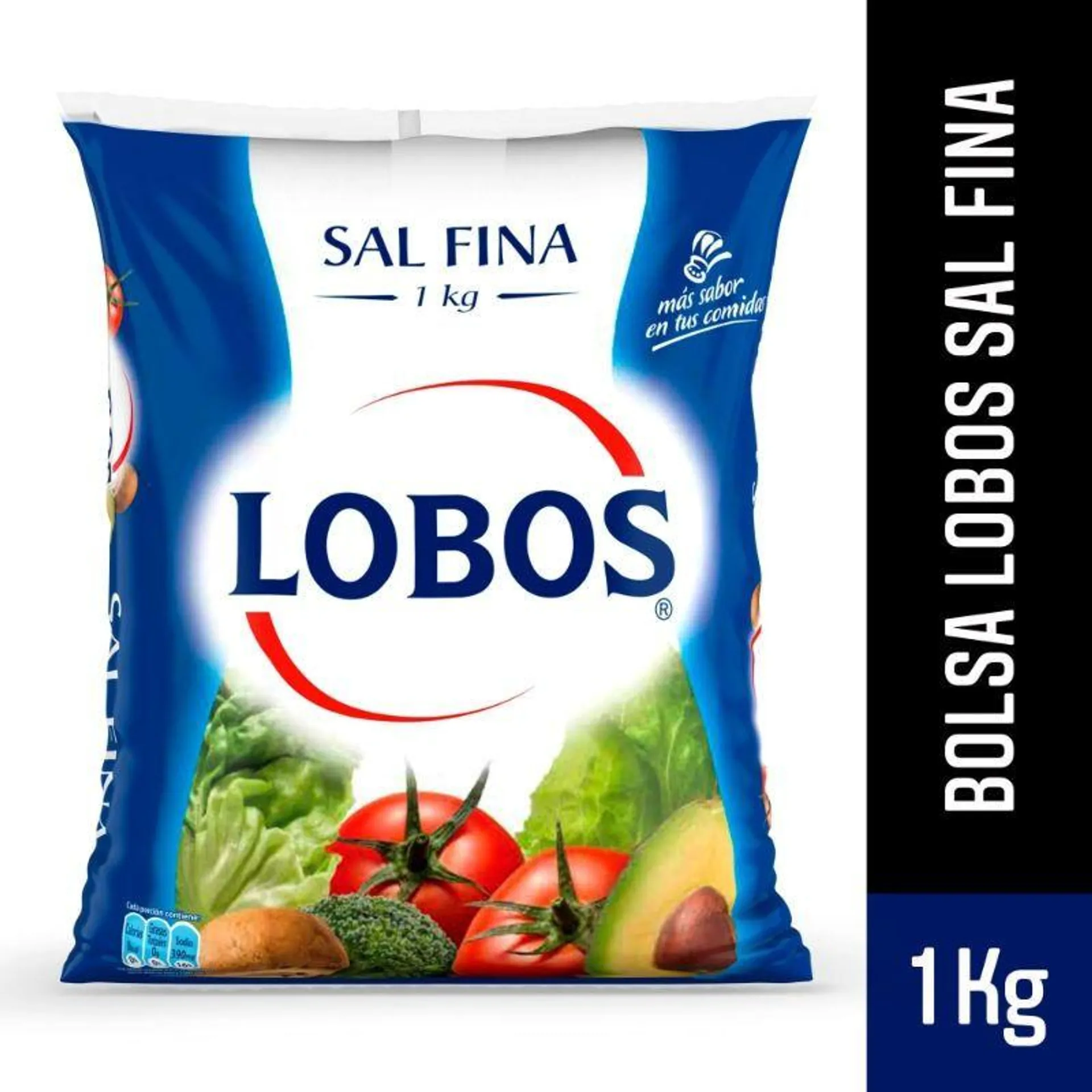 Sal de Mesa Bolsa, 1 Kg