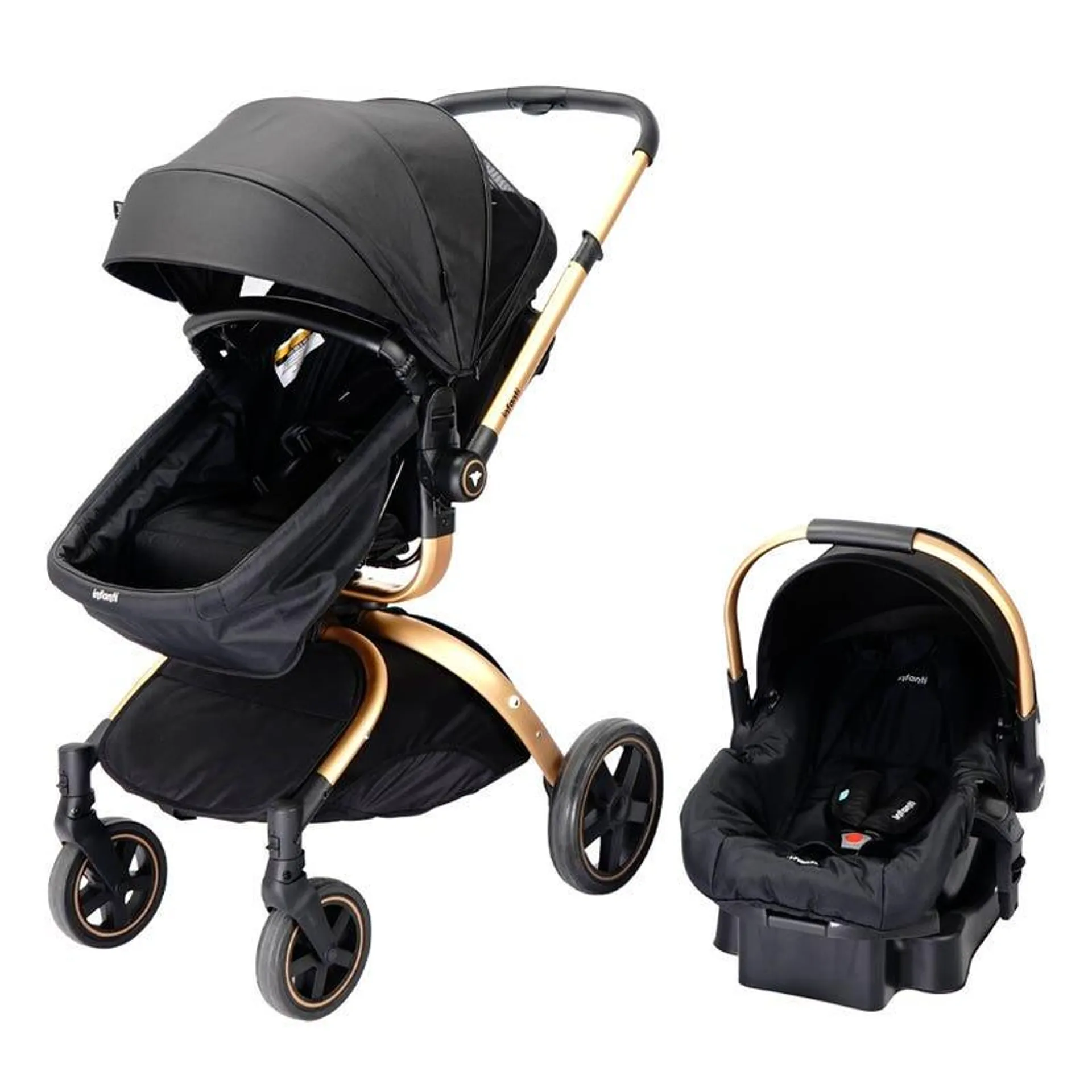 Coches travel System Epic 360° F80 Black