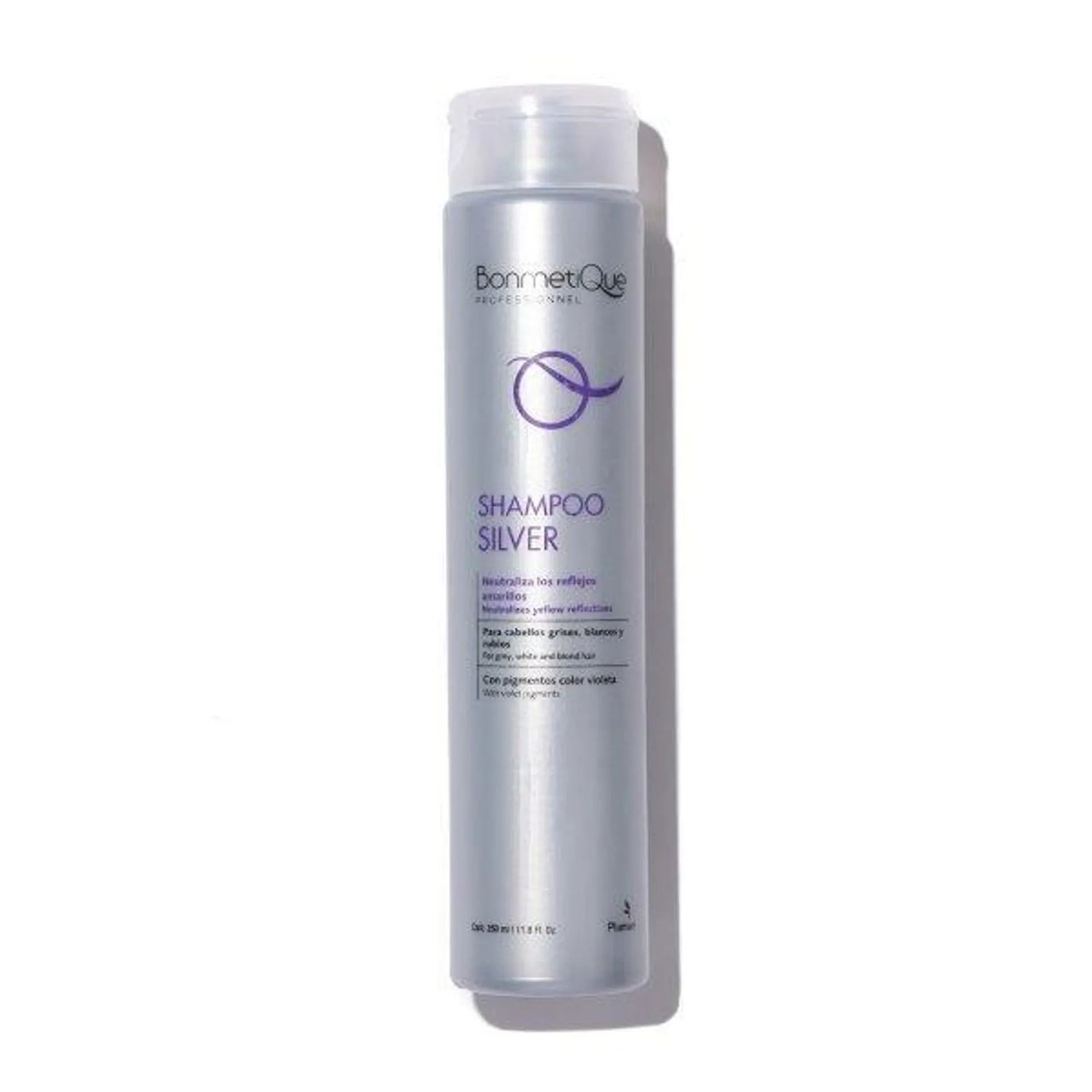 Shampoo Silver Cabellos Grises o Rubios 350ml Bonmetique