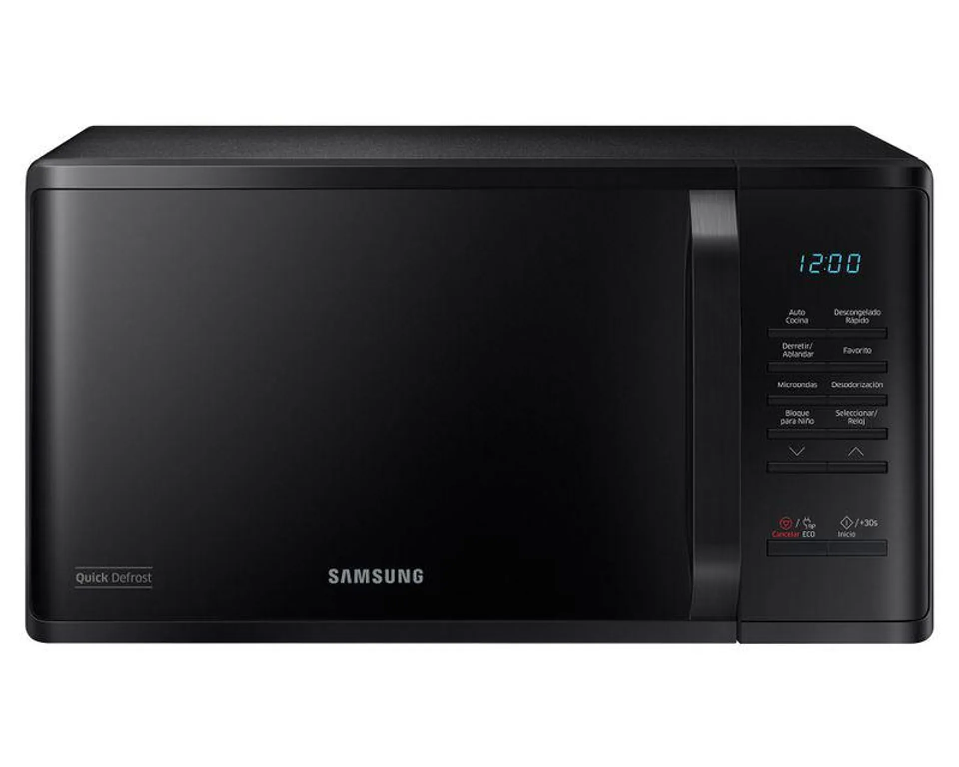 Microondas 23 litros MS23K3514AK/ZS negro Samsung