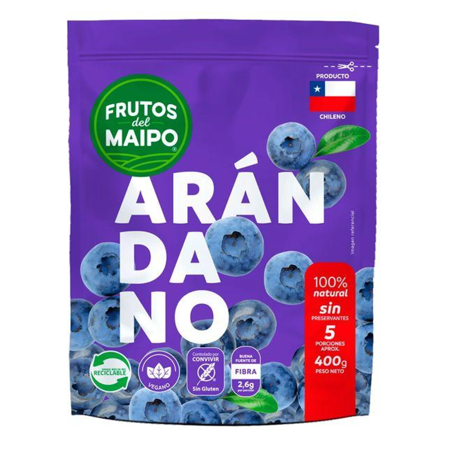 Arándano Frutos del Maipo 400 g