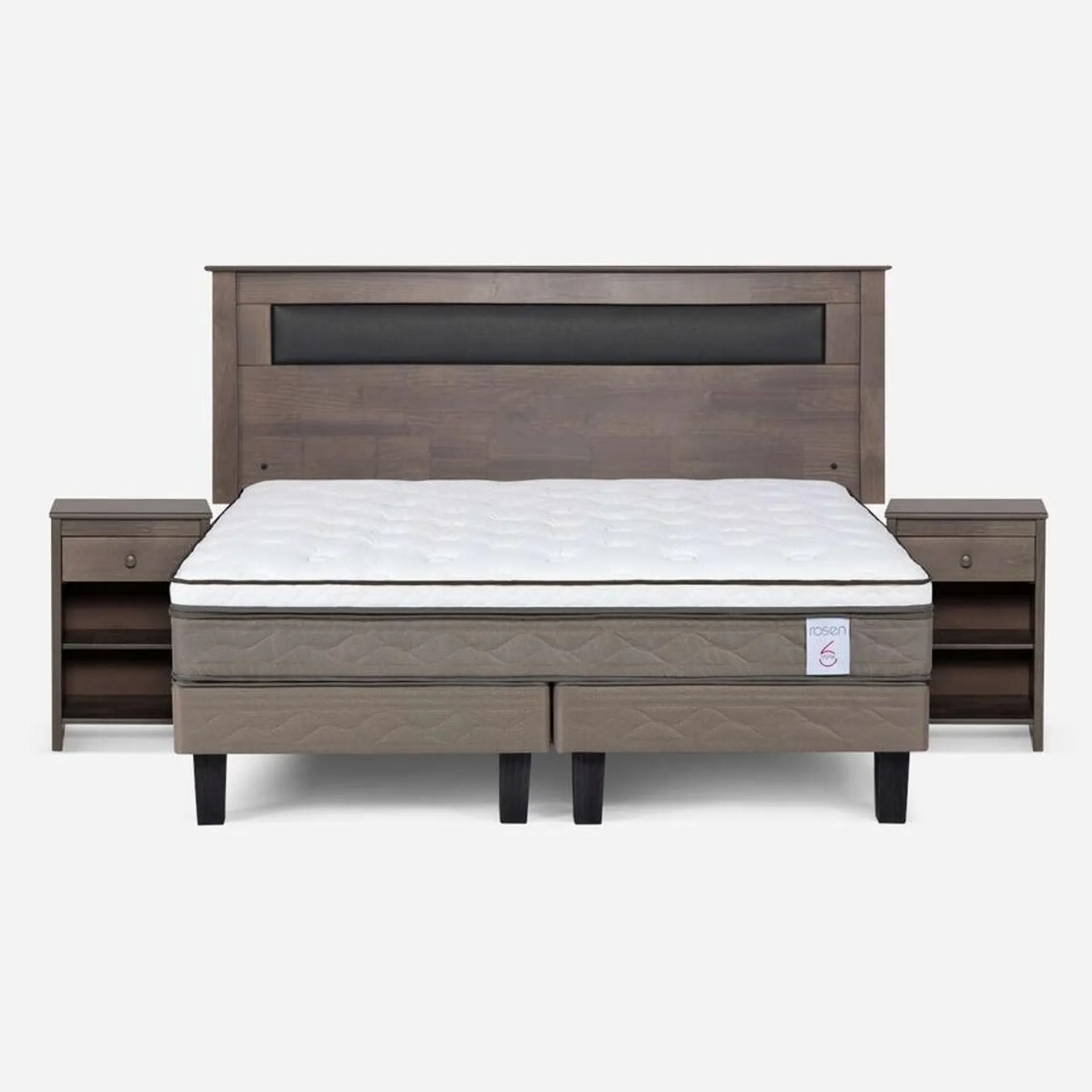 Cama New Style 6 King + Muebles Ferrara