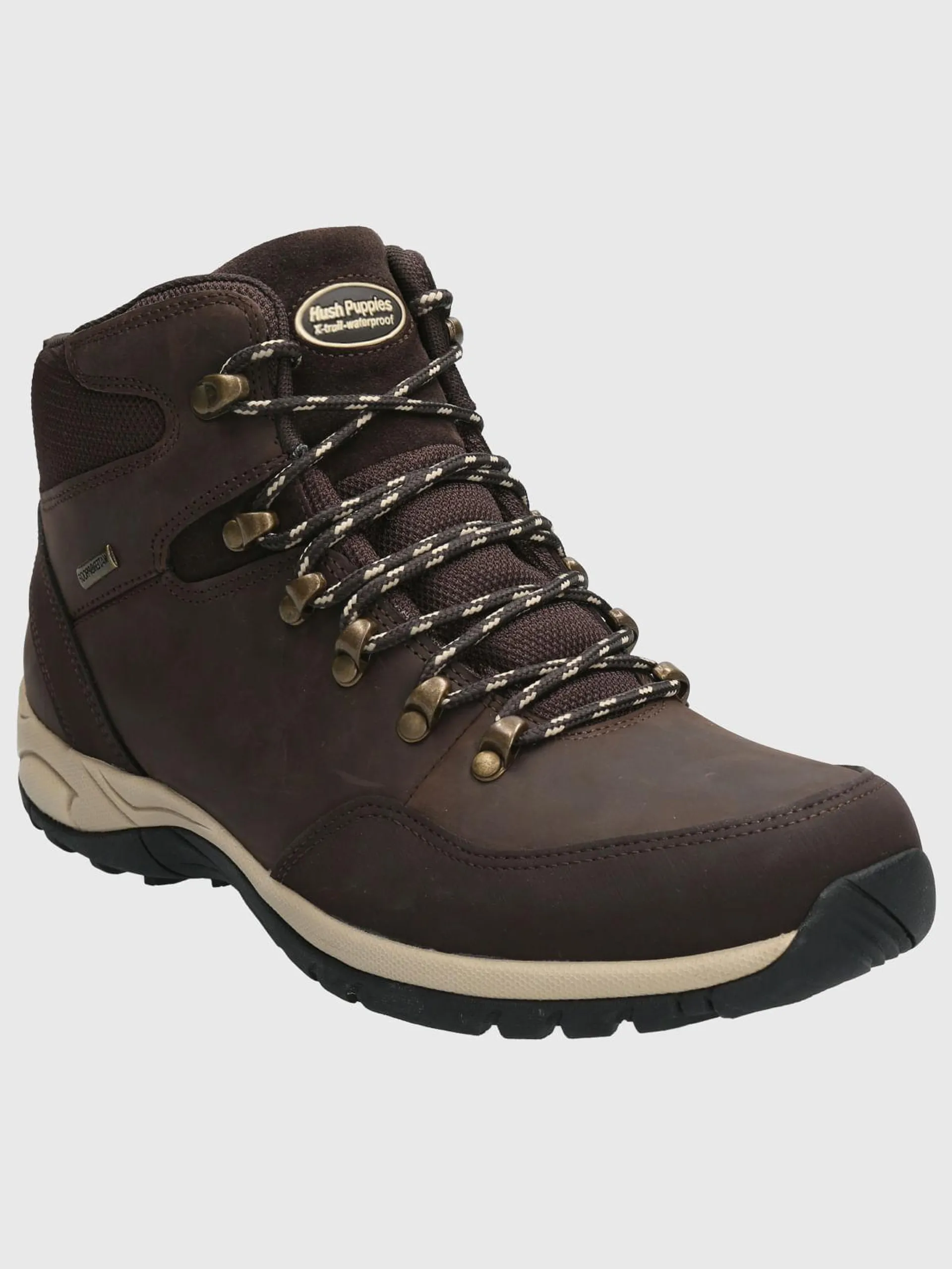 Botin Cuero Hombre Gepard Café