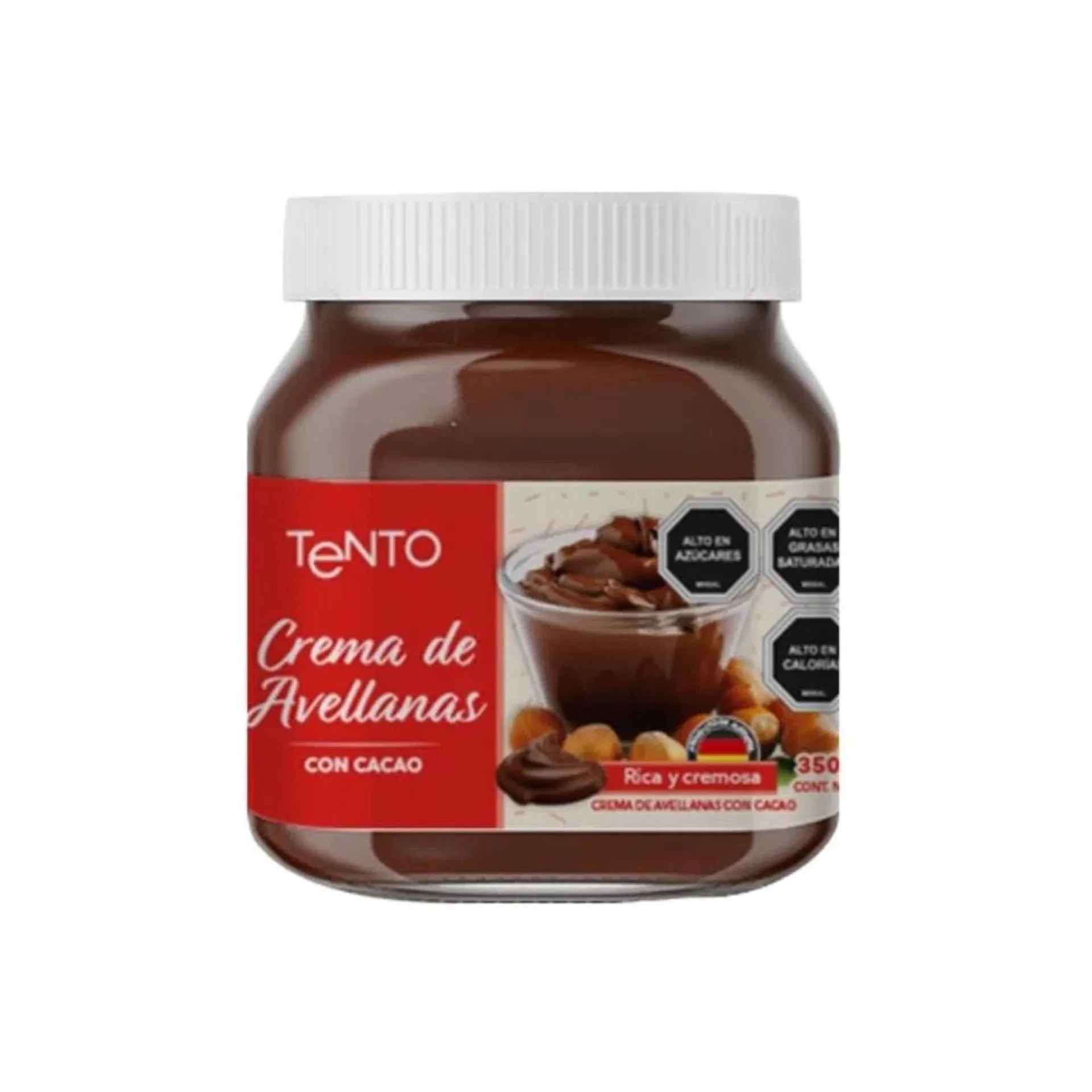 Crema de avellanas cacao