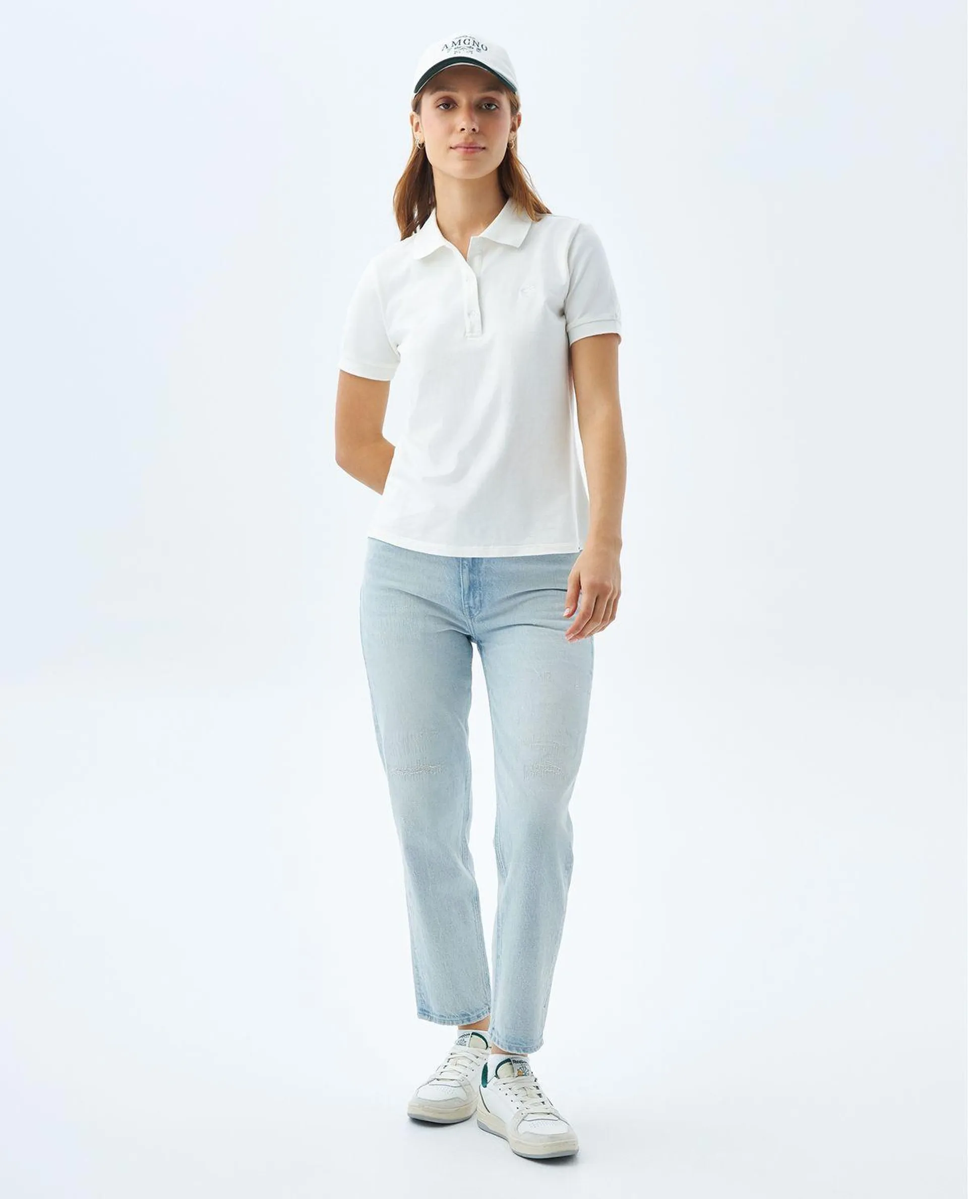 Polo Slim básica para mujer